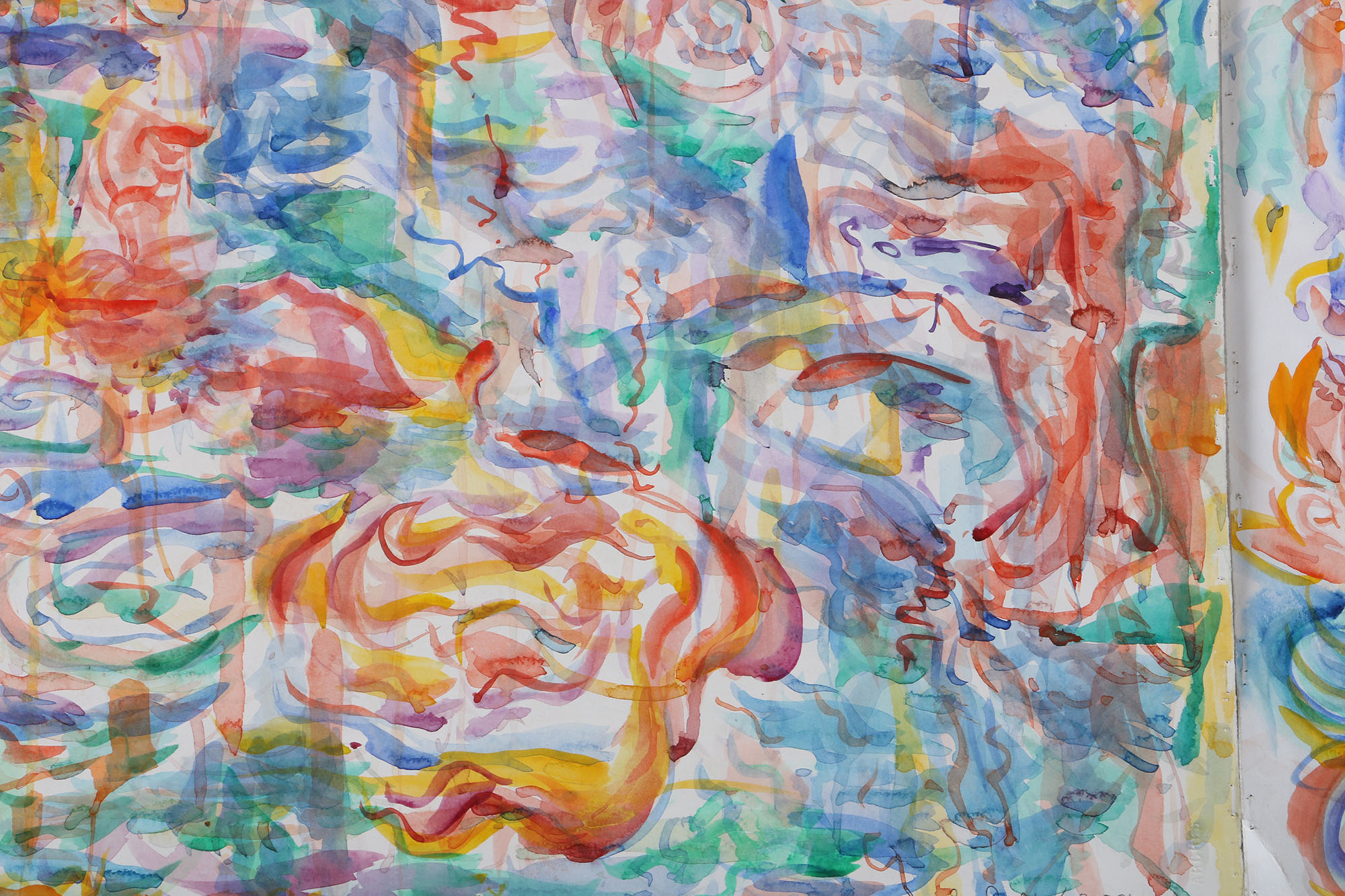 Collection of Abstract Watercolor Paintings