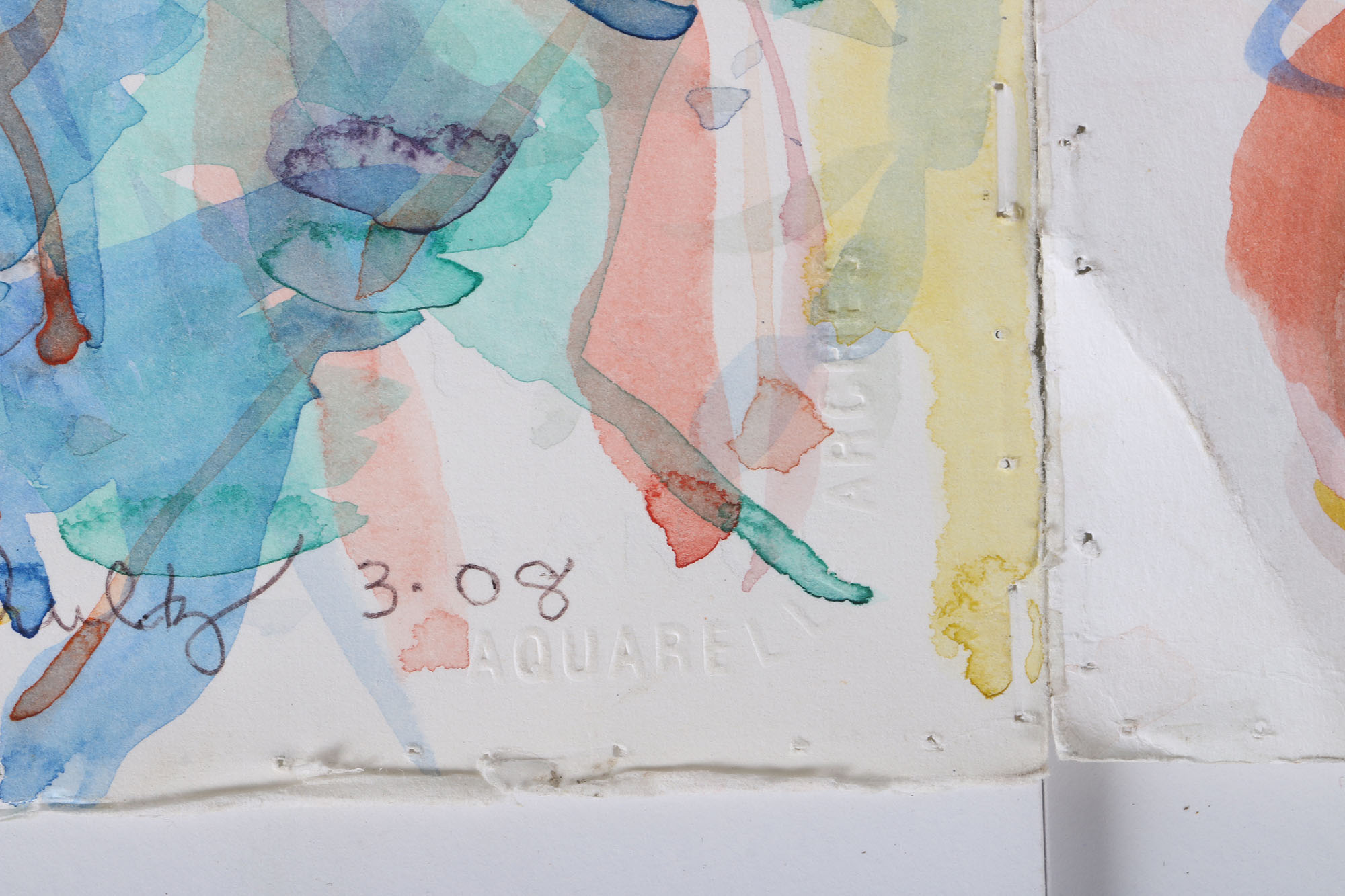Collection of Abstract Watercolor Paintings