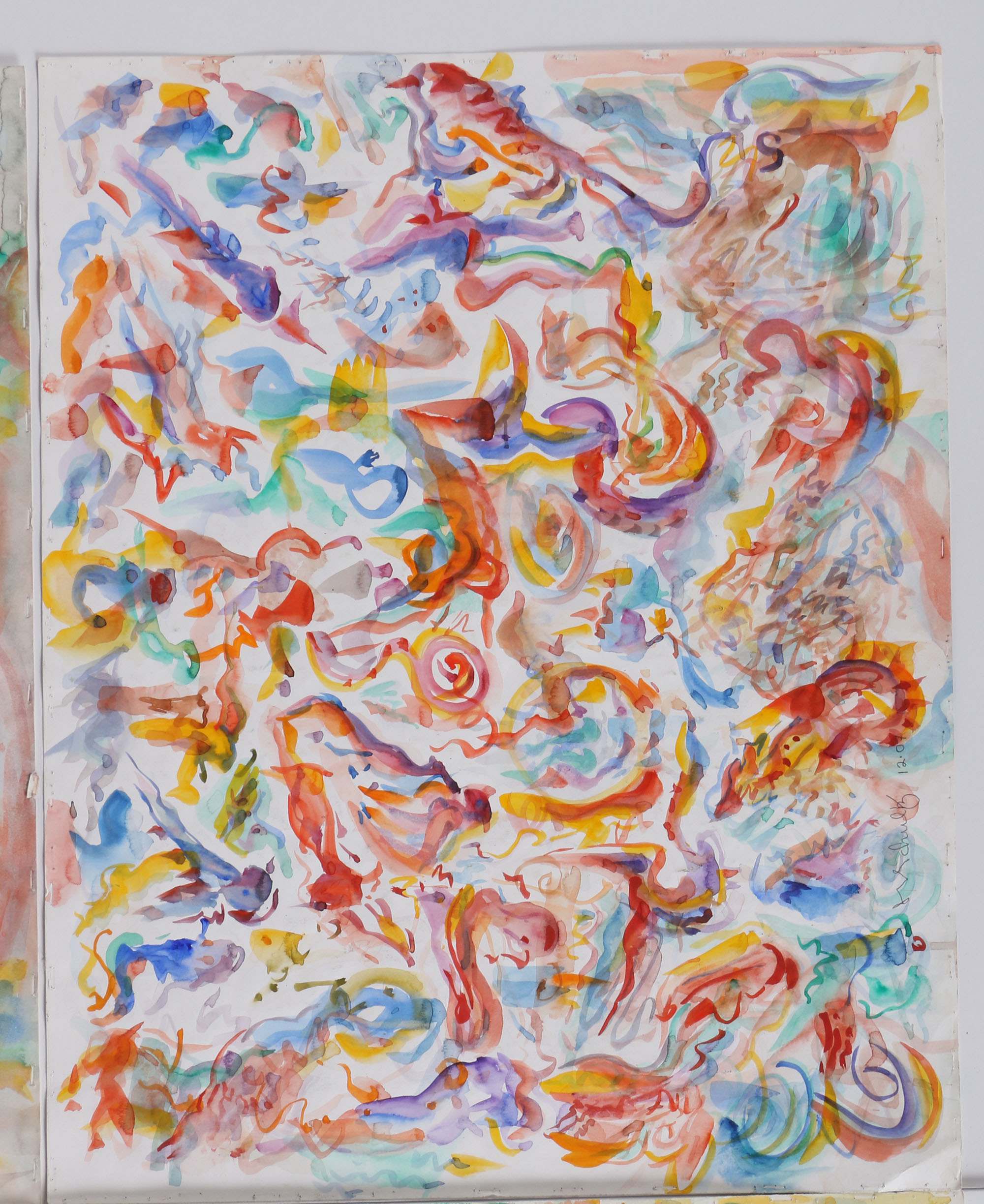Collection of Abstract Watercolor Paintings