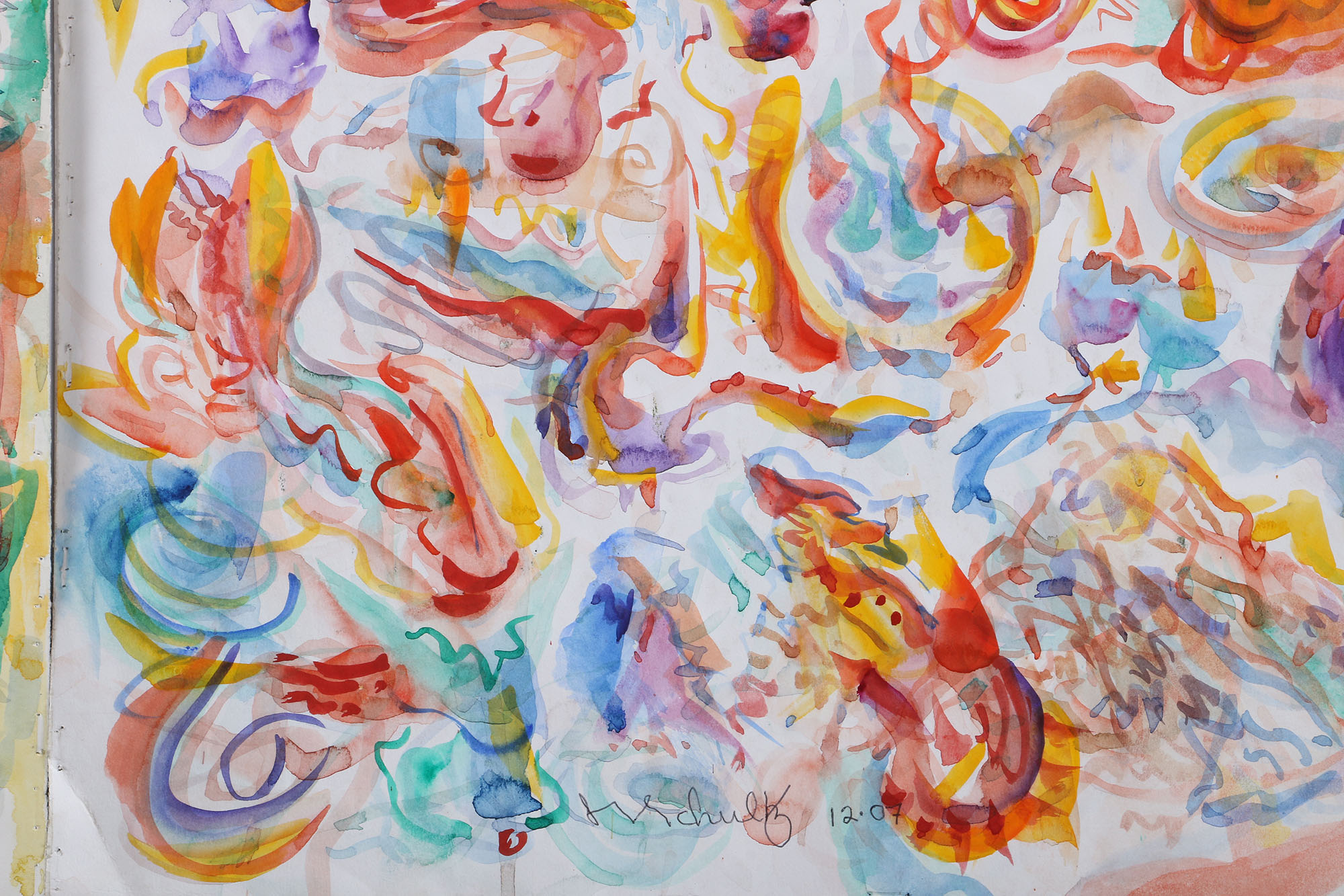 Collection of Abstract Watercolor Paintings