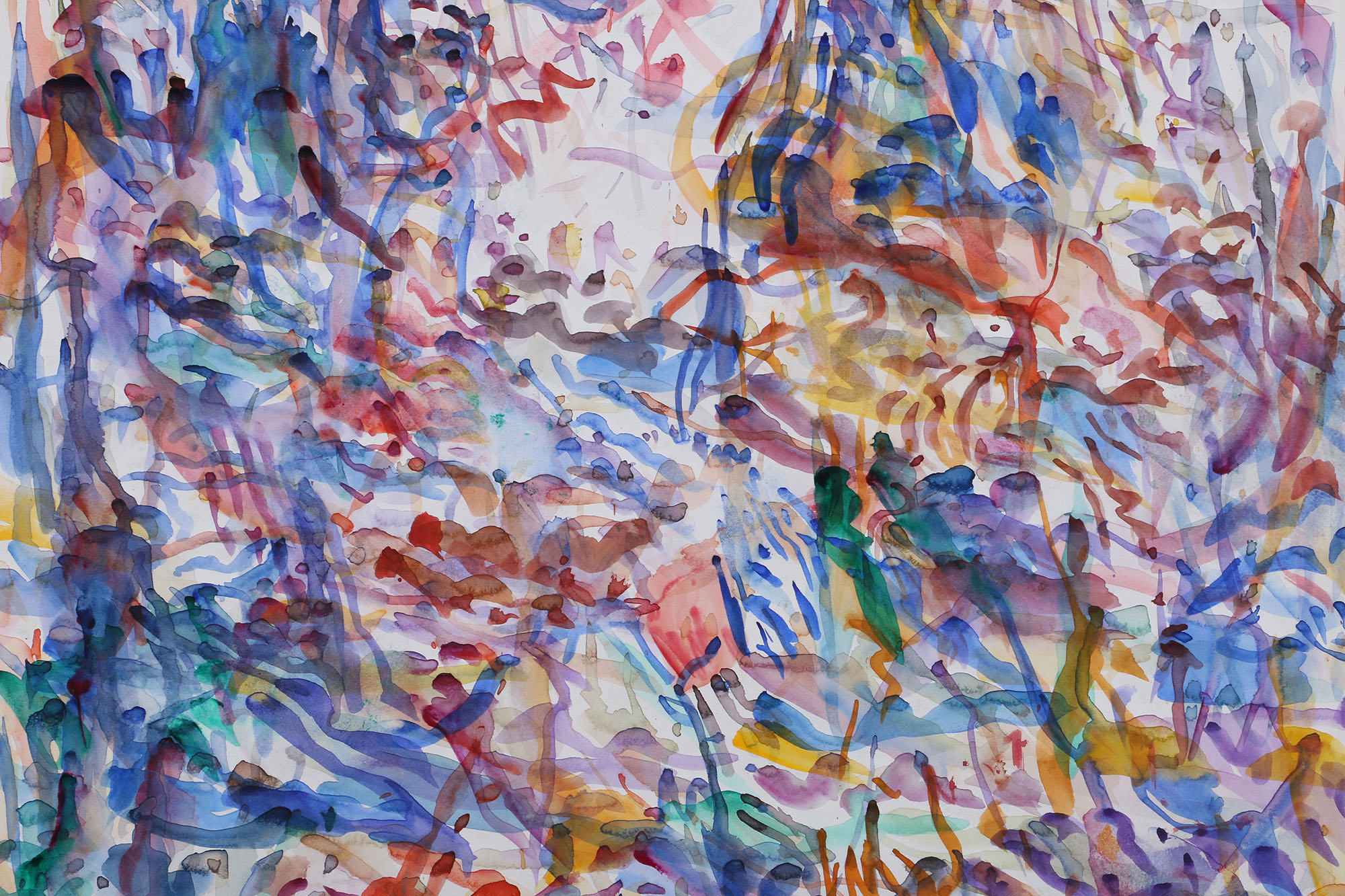 Collection of Abstract Watercolor Paintings