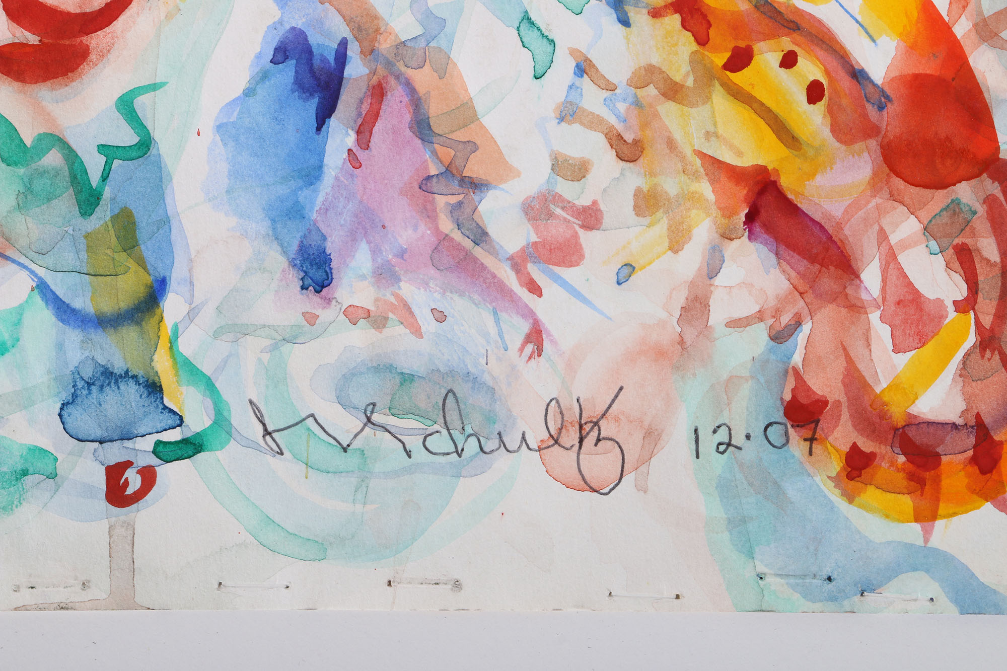 Collection of Abstract Watercolor Paintings