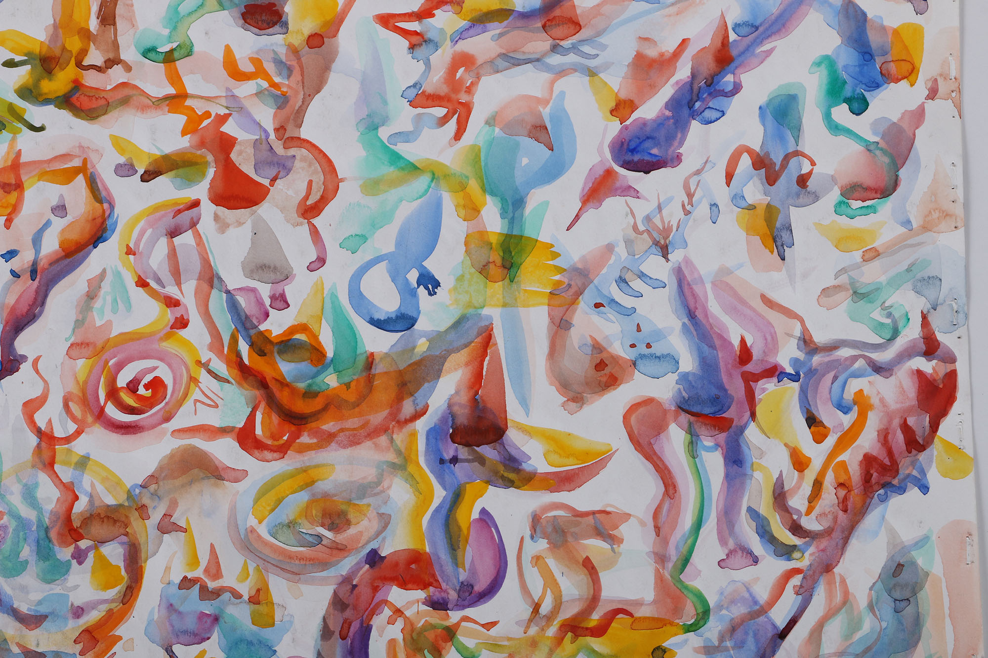 Collection of Abstract Watercolor Paintings