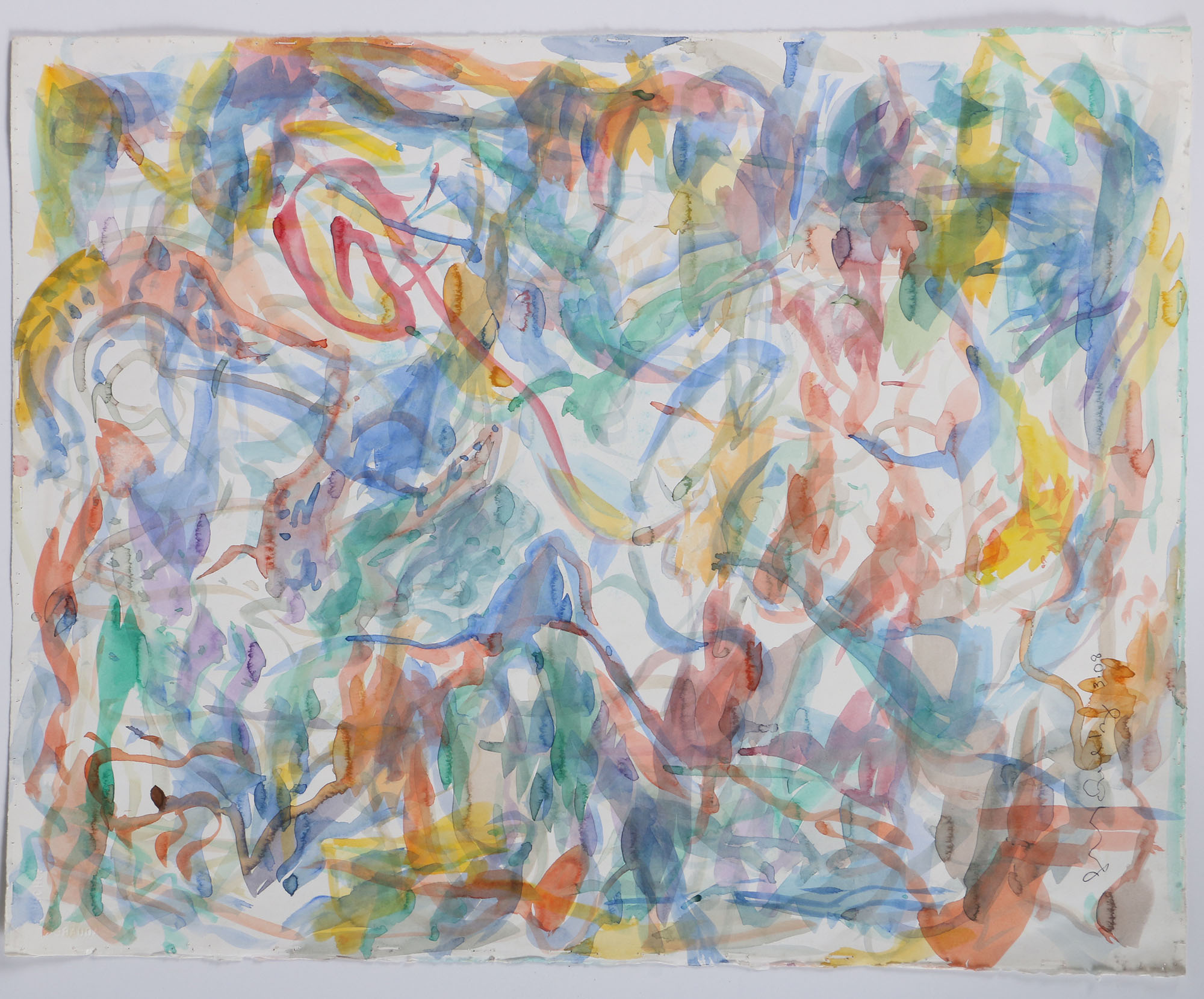 Collection of Abstract Watercolor Paintings