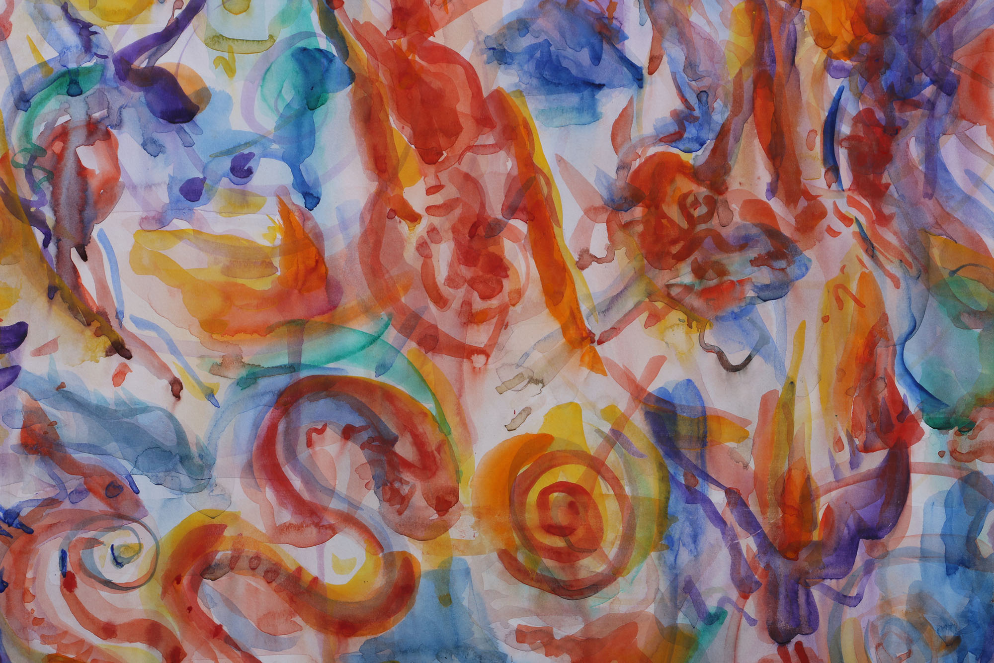 Collection of Abstract Watercolor Paintings