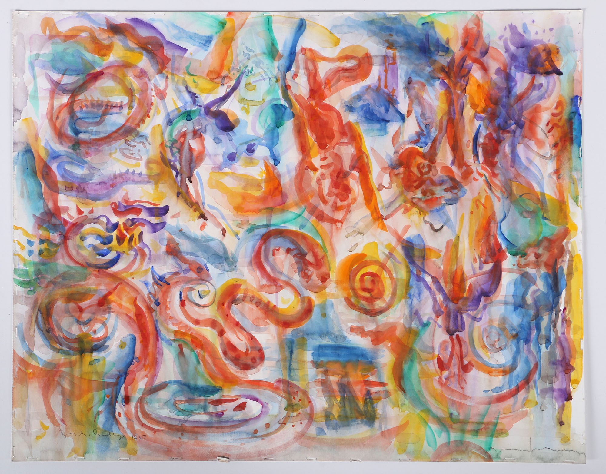 Collection of Abstract Watercolor Paintings