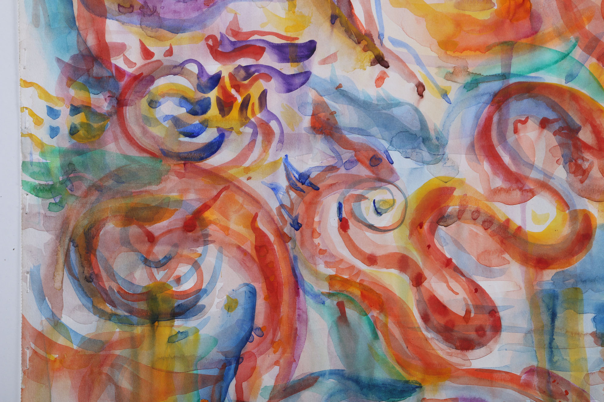 Collection of Abstract Watercolor Paintings