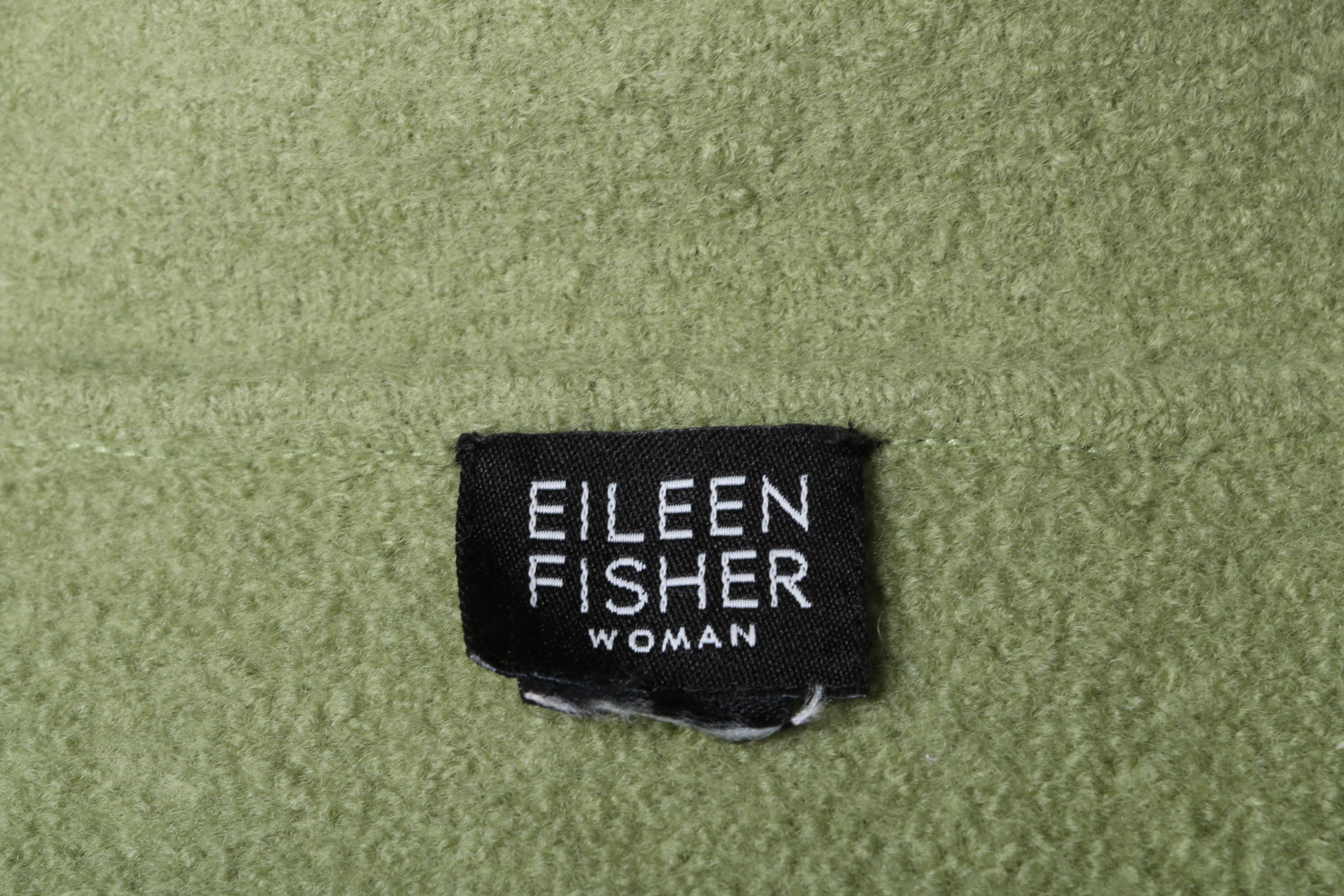 Eileen Fisher Boiled Wool Jacket Coat