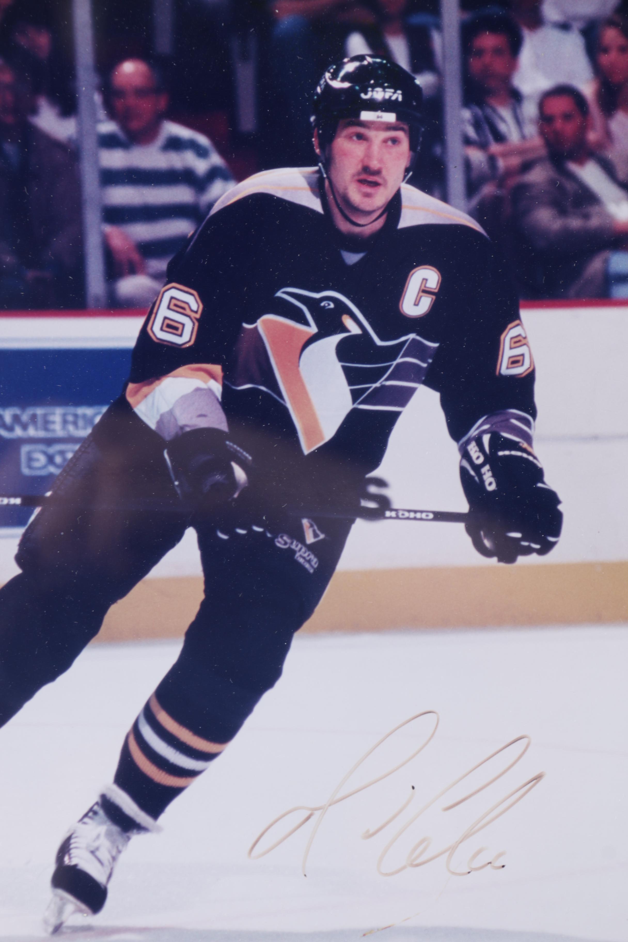 Mario Lemieux Signed Photo