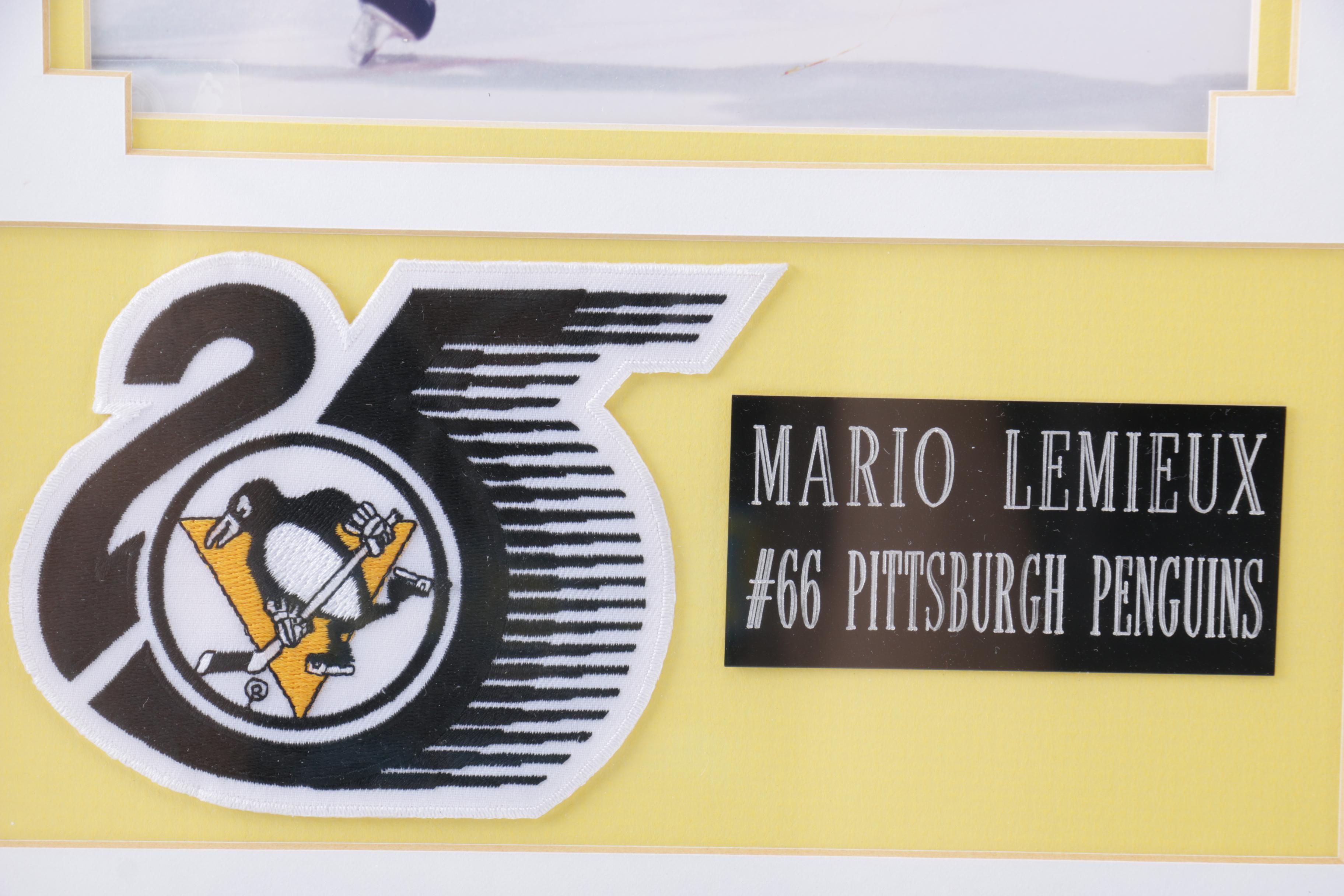 Mario Lemieux Signed Photo