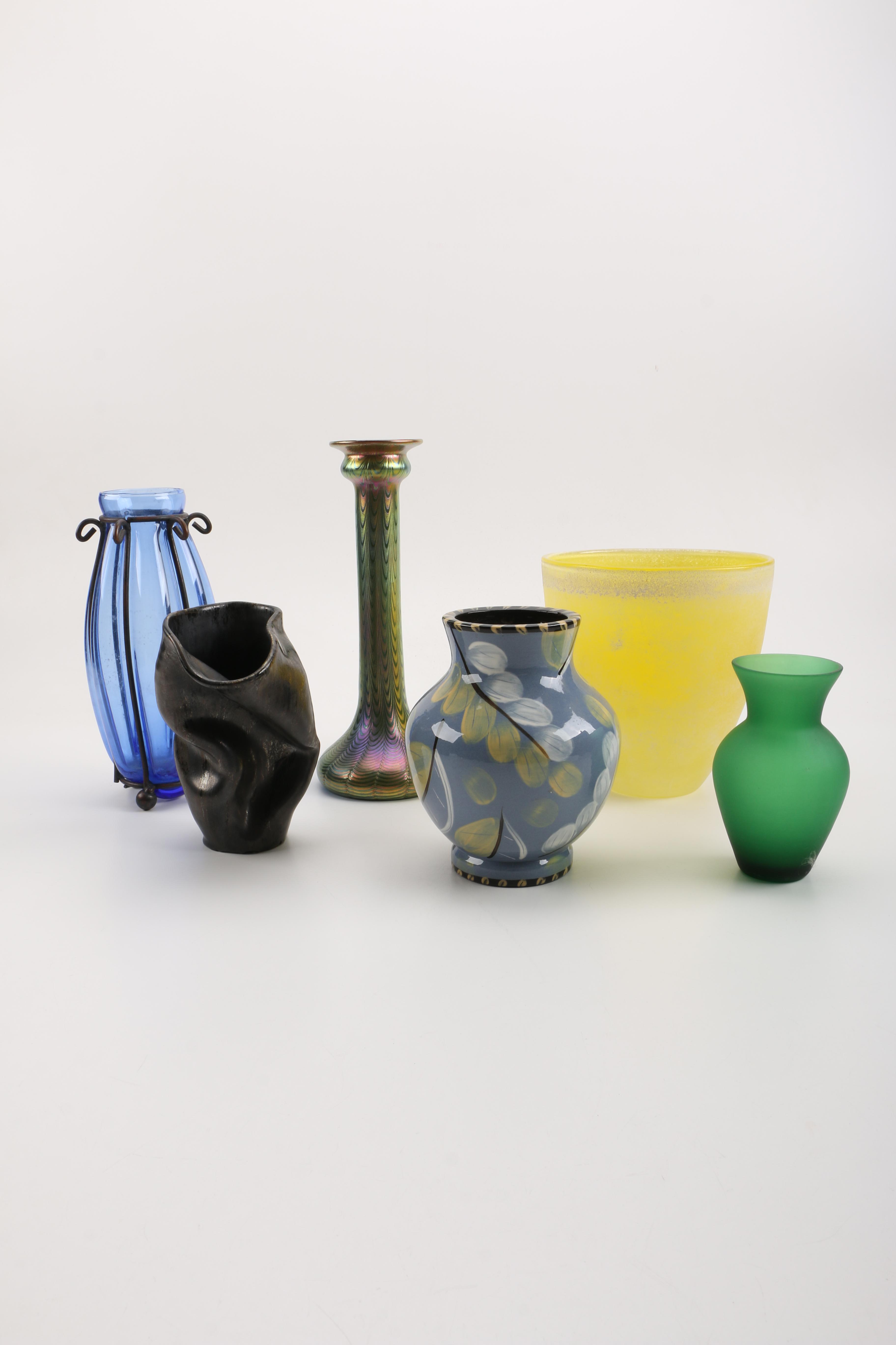 Assorted Art Vases