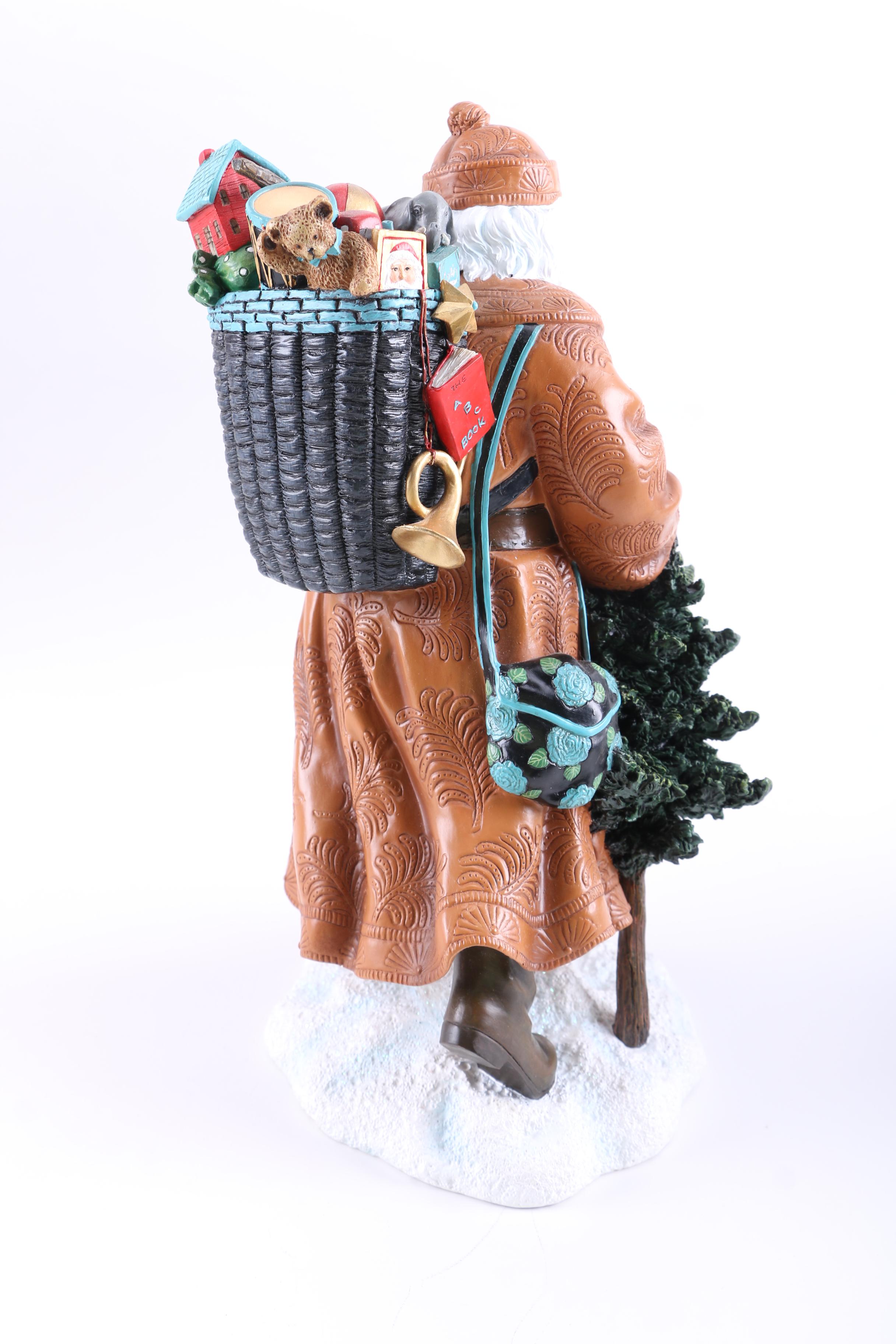 Limited Edition Pipka "Sierra Santa," "Antarctic Santa," "Santa on the Go" Figurines