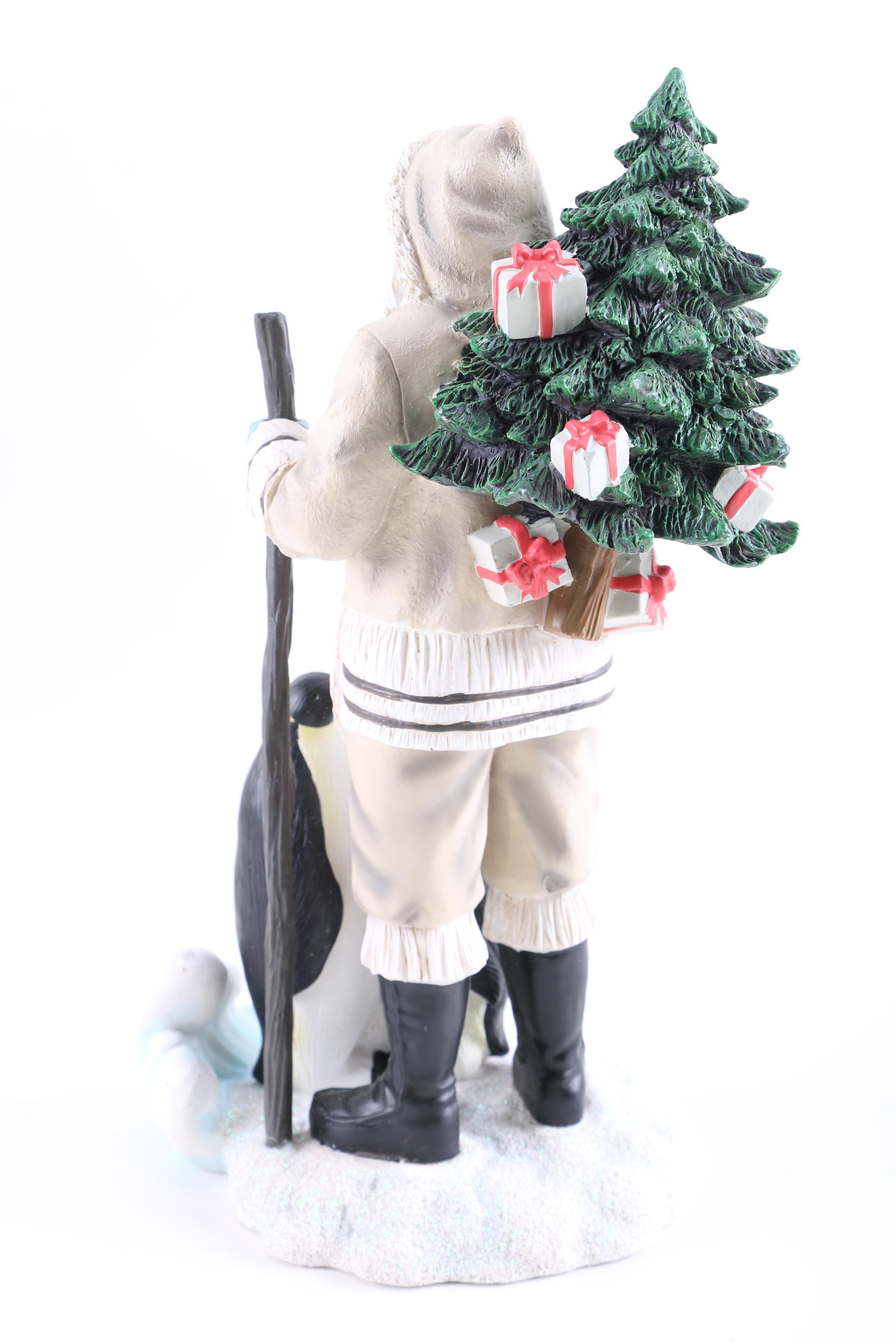 Limited Edition Pipka "Sierra Santa," "Antarctic Santa," "Santa on the Go" Figurines