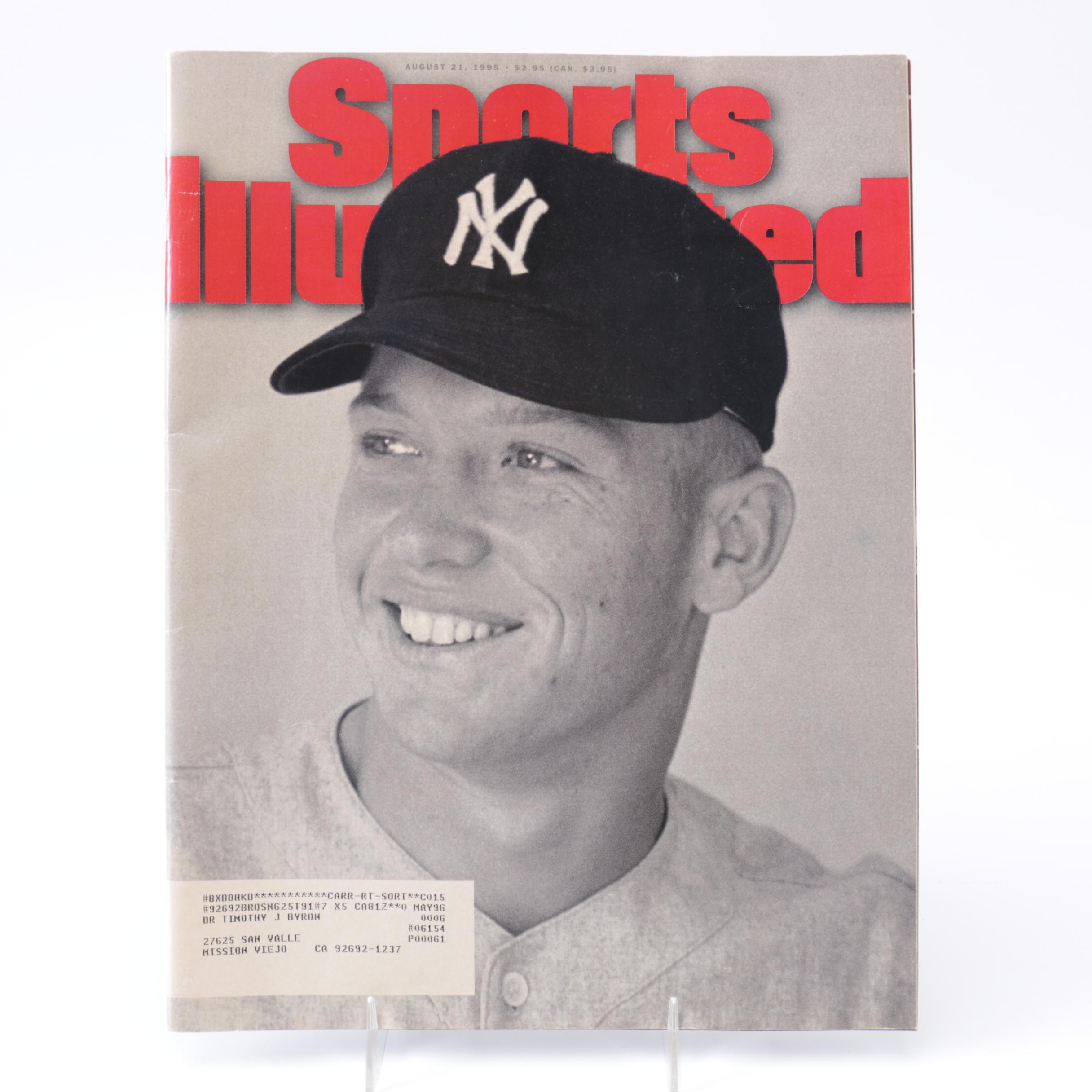 Circa 1995 "Sports Illustrated" Micky Mantle Edition
