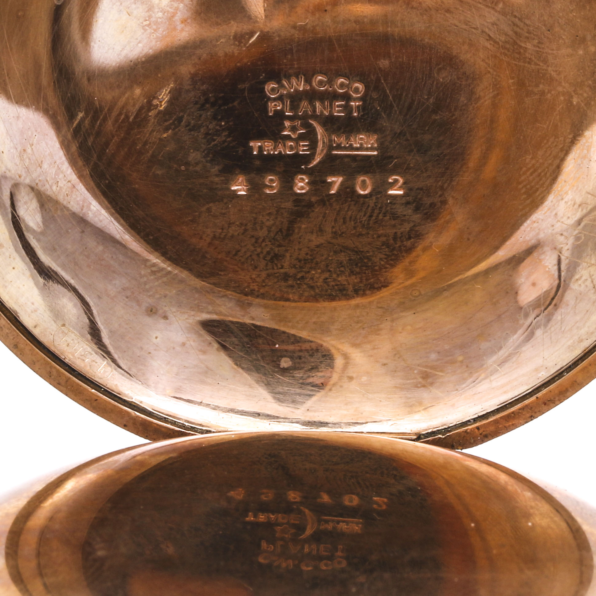 Antique Elgin Yellow Gold Filled Personalized Pocket Watch