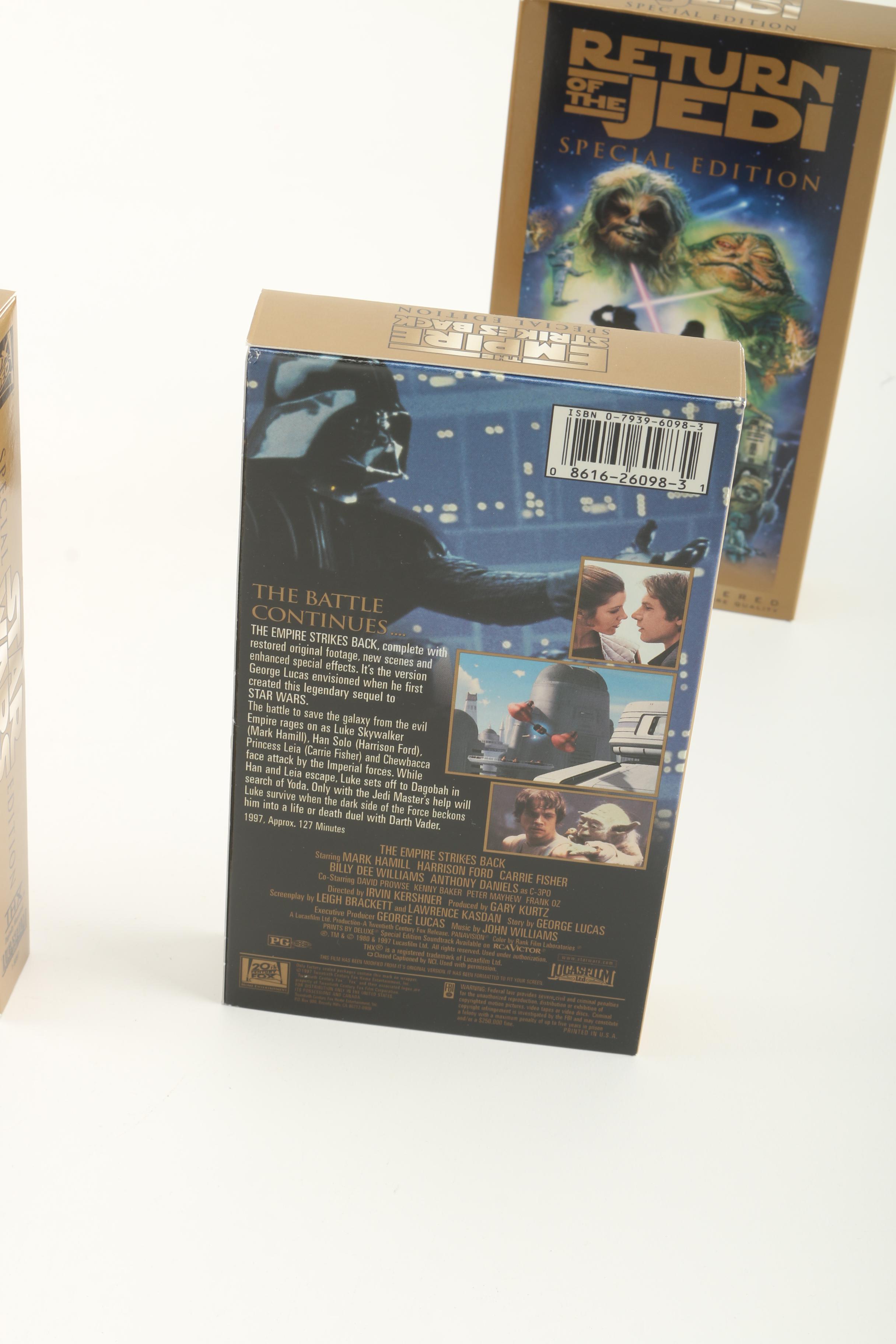 "Star Wars" Trilogy Special Edition VHS Box Set