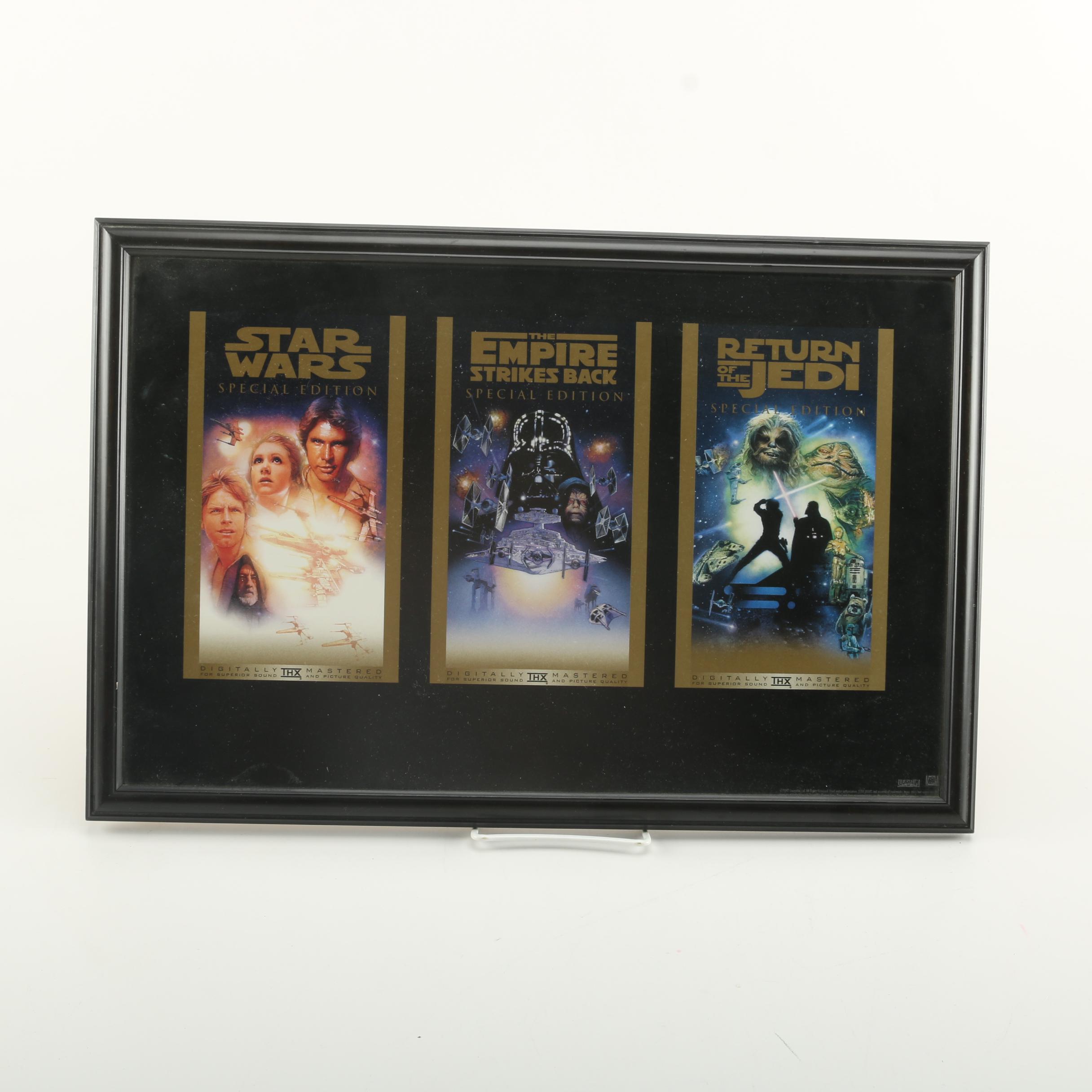 Reproduction Poster for Special Edition "Star Wars" Trilogy