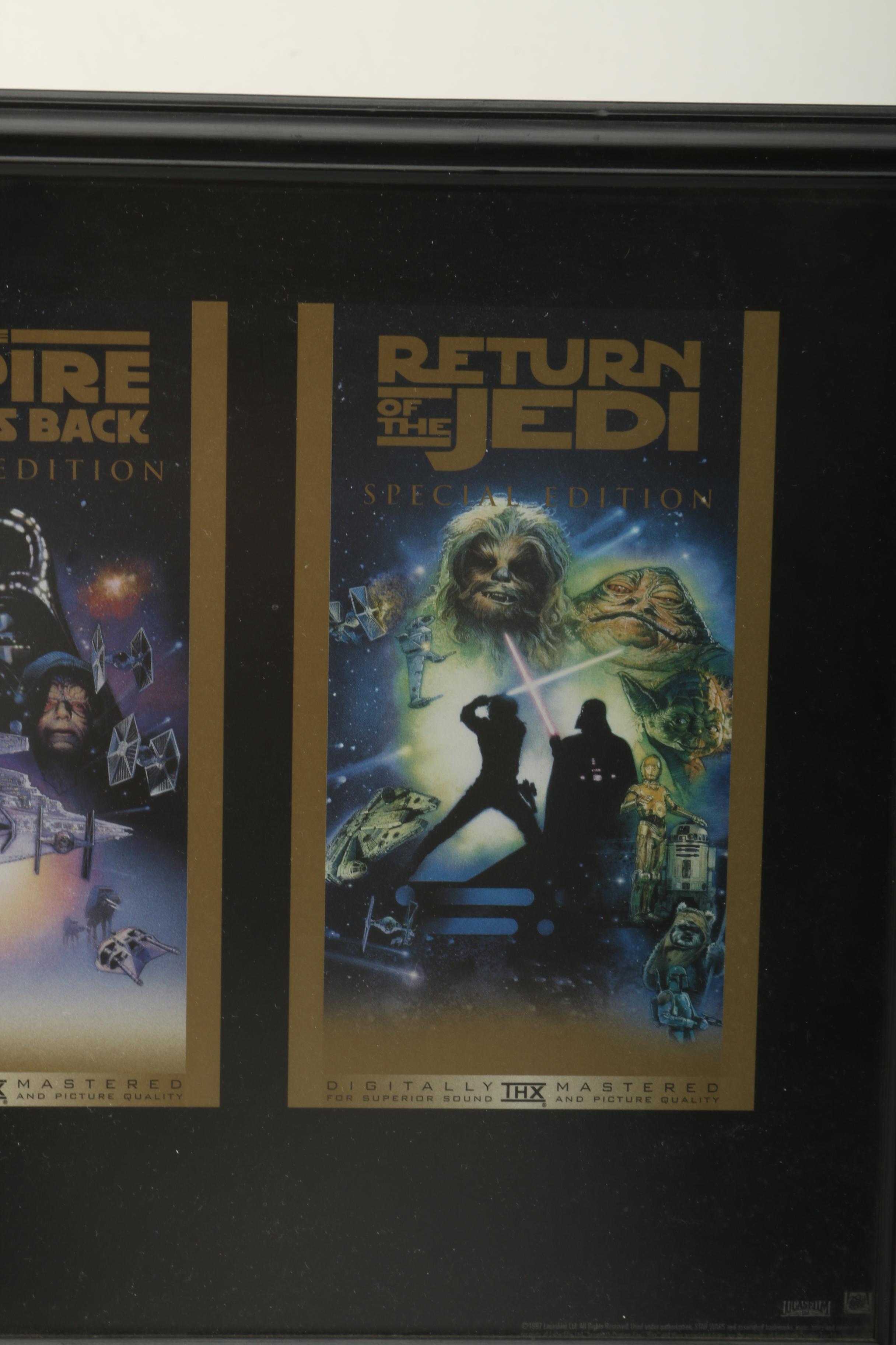 Reproduction Poster for Special Edition "Star Wars" Trilogy
