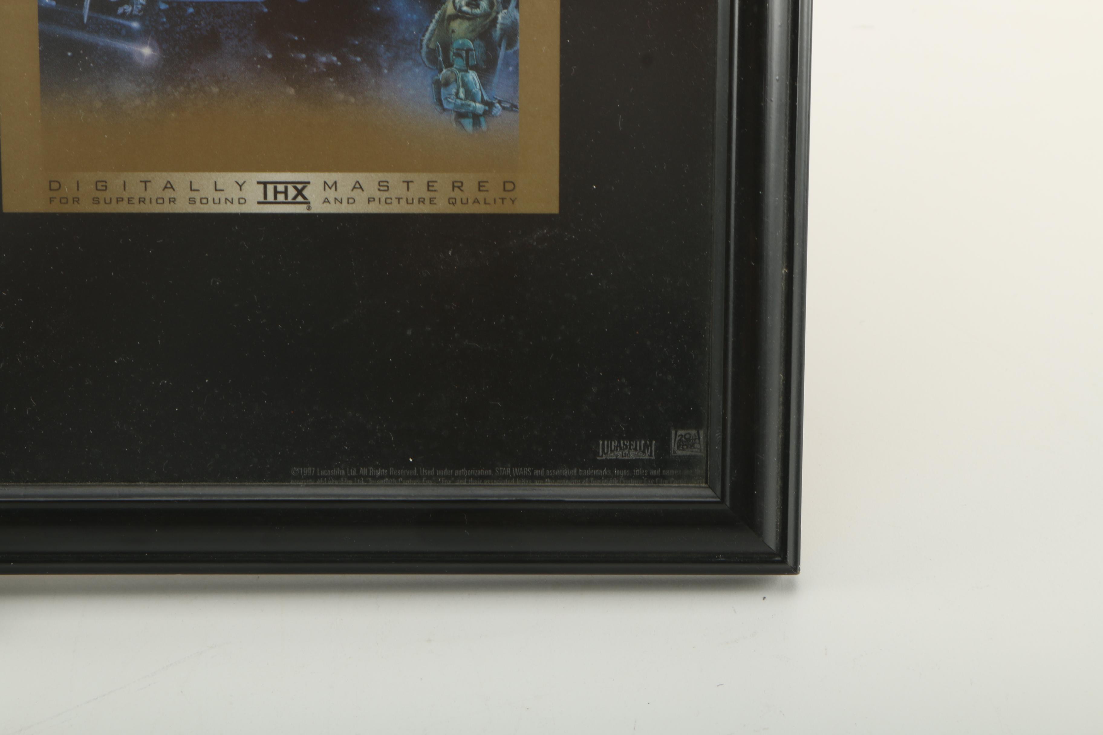 Reproduction Poster for Special Edition "Star Wars" Trilogy