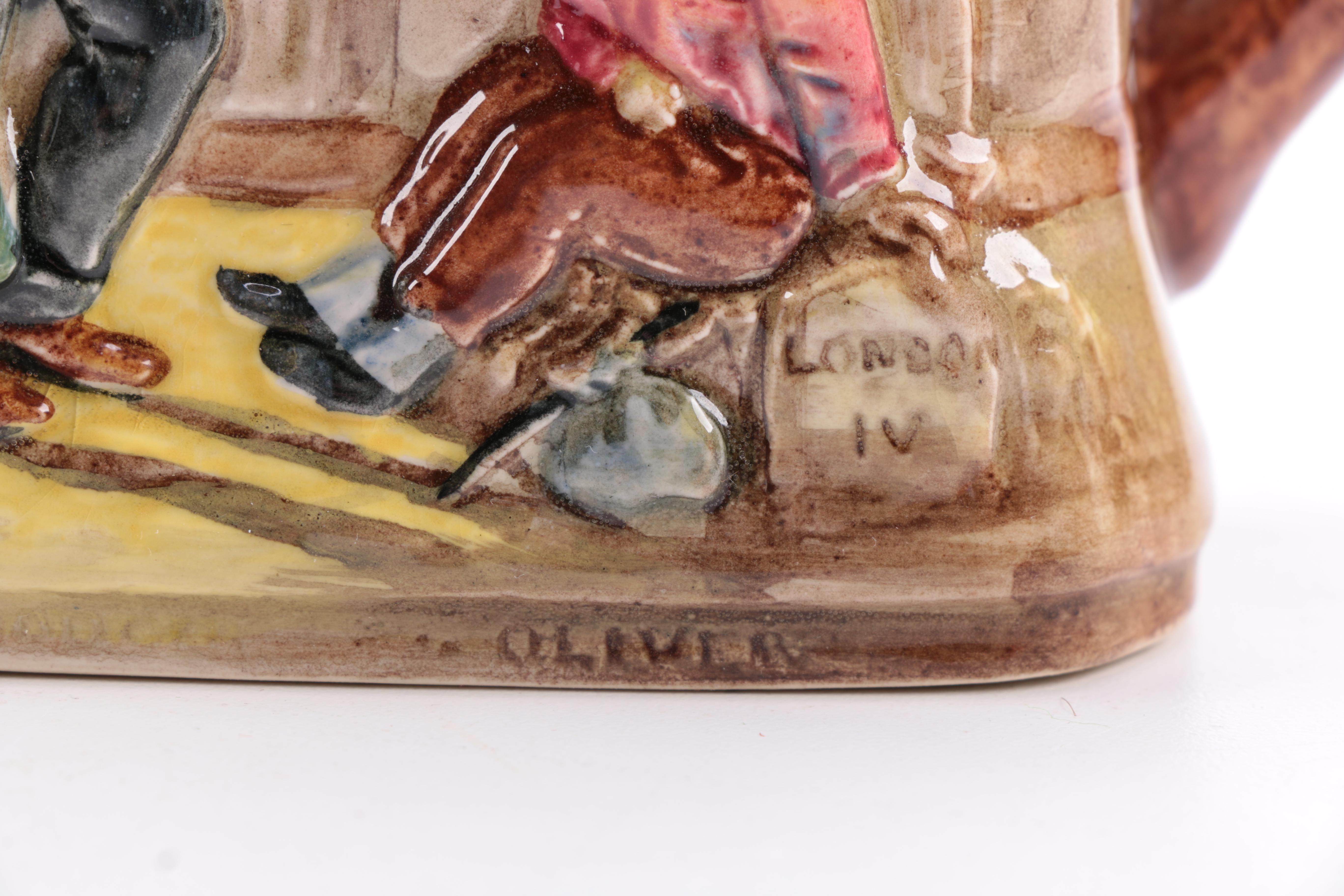 1938 Royal Doulton "Oliver Twist" Pitcher