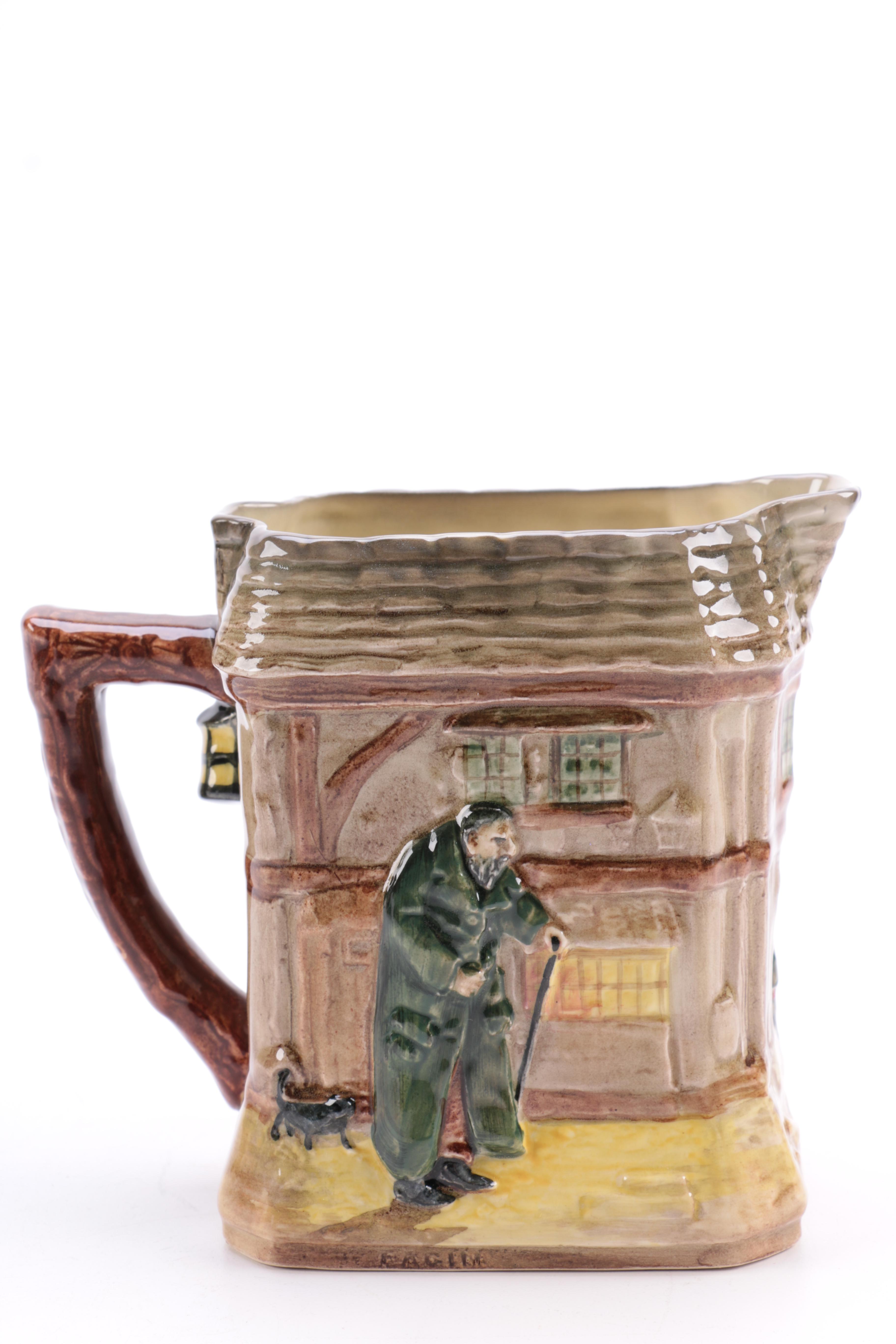 1938 Royal Doulton "Oliver Twist" Pitcher
