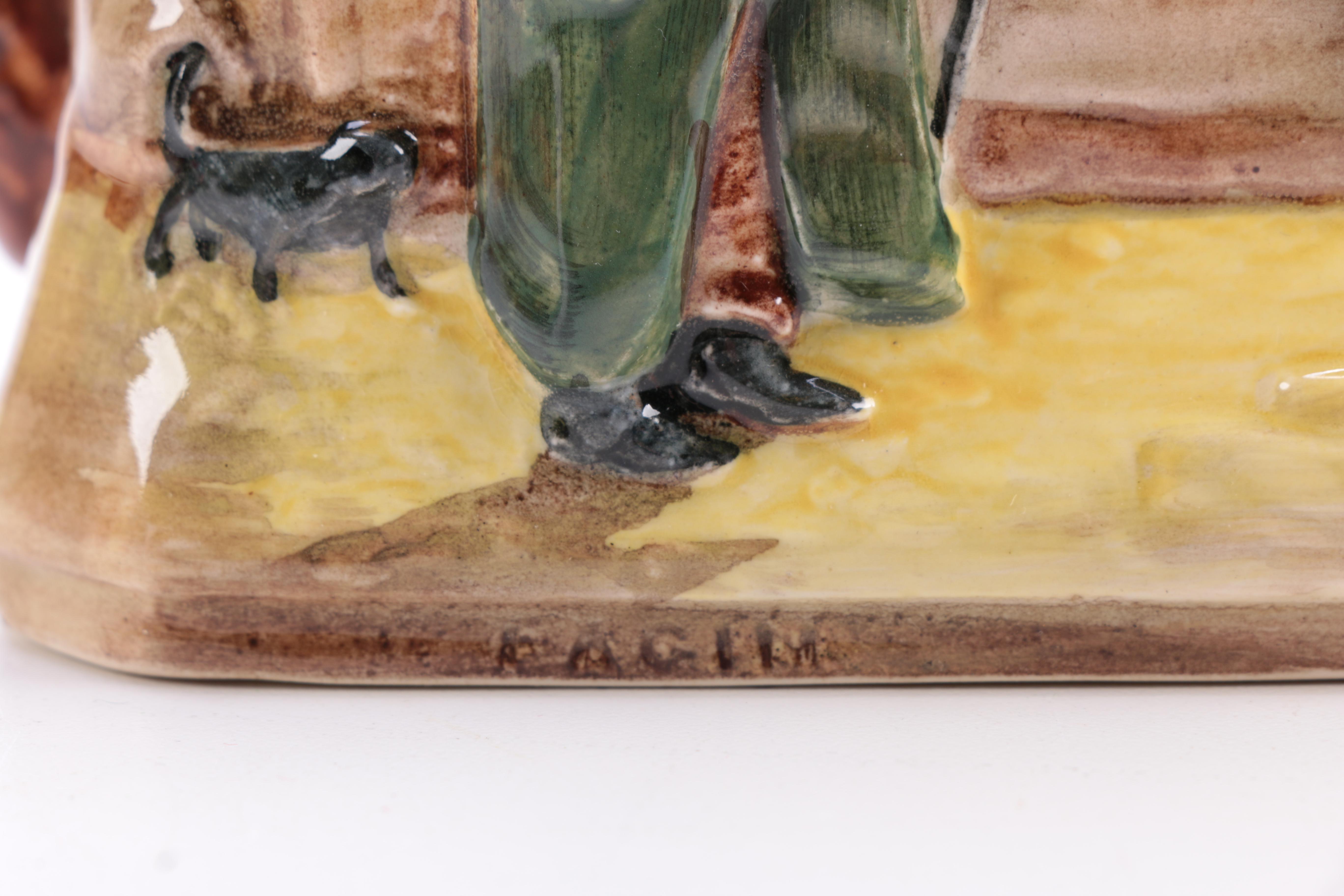 1938 Royal Doulton "Oliver Twist" Pitcher