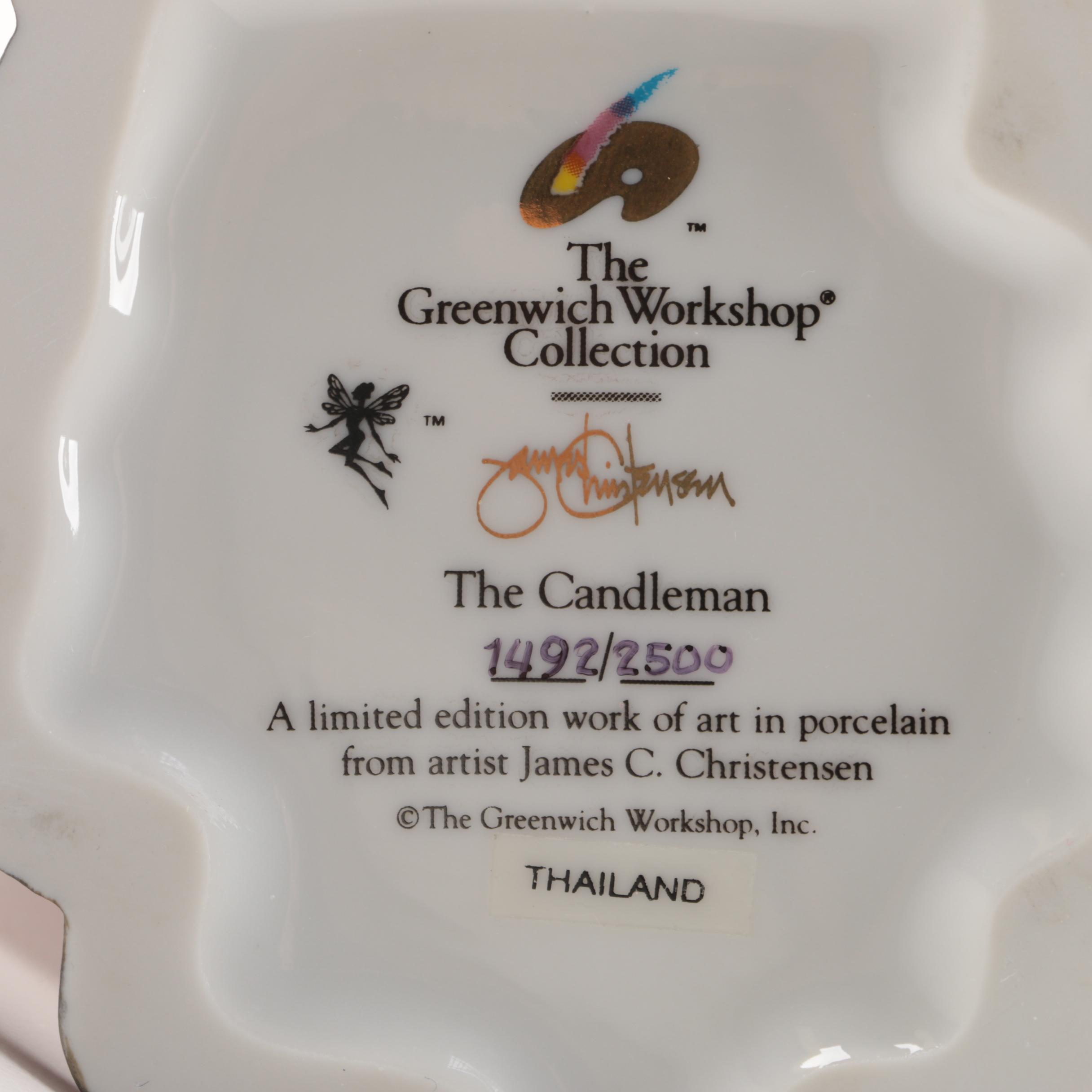 Limited Edition James Christensen "The Candleman" Figurine