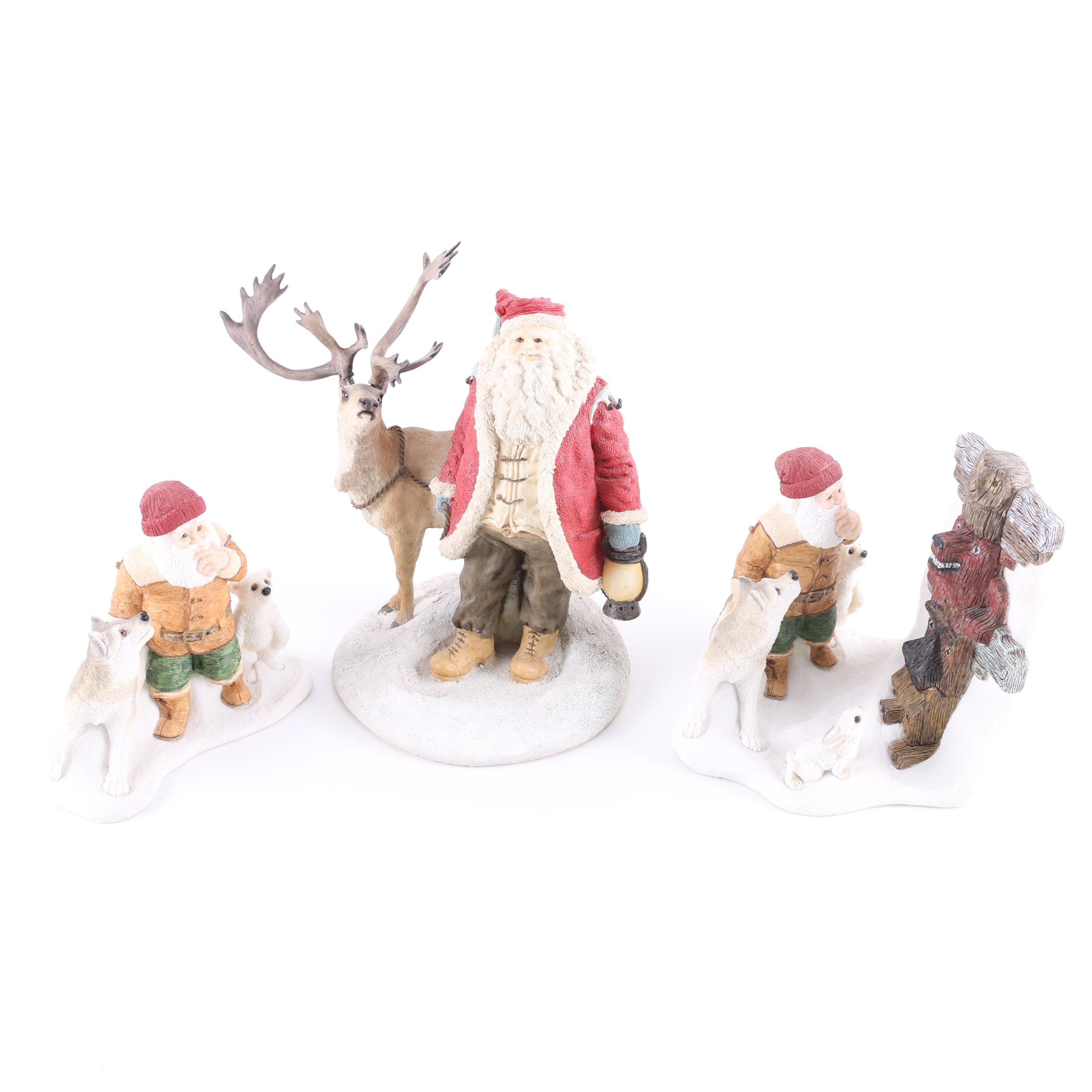 The Legend of Santa Claus Figurines