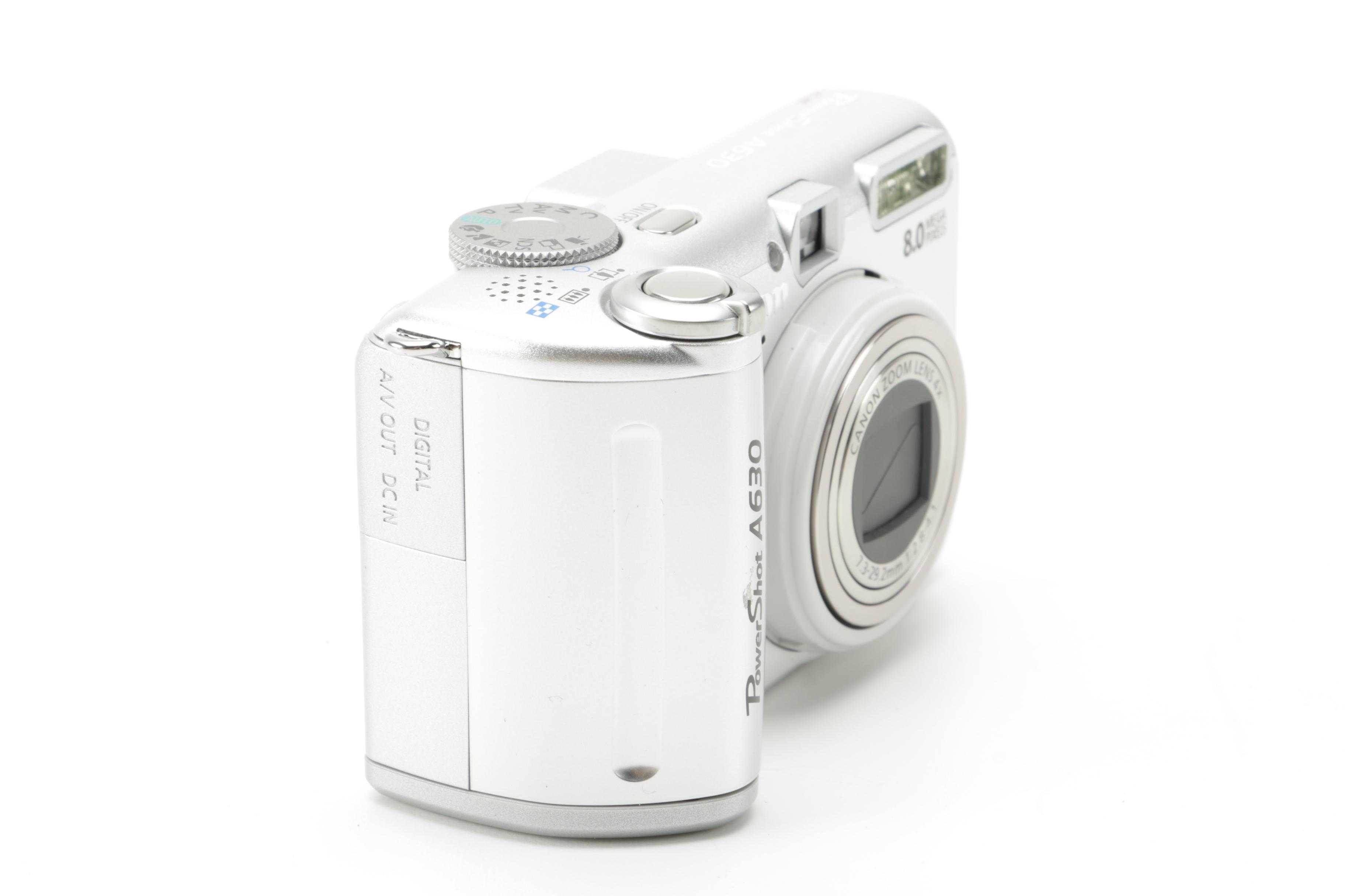 Canon Power Shot A630 Camera
