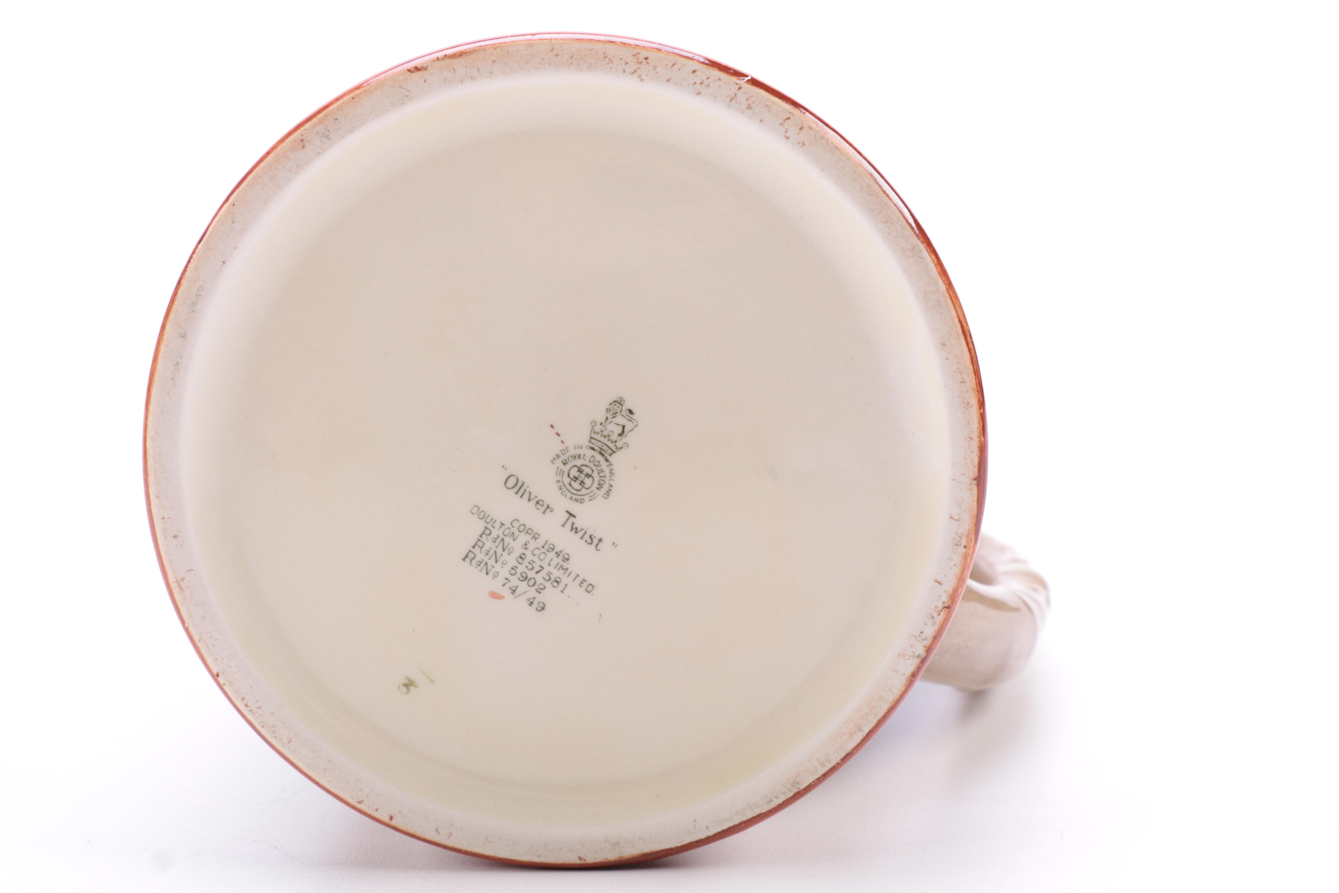 1949 Royal Doulton "Oliver Twist" Mug