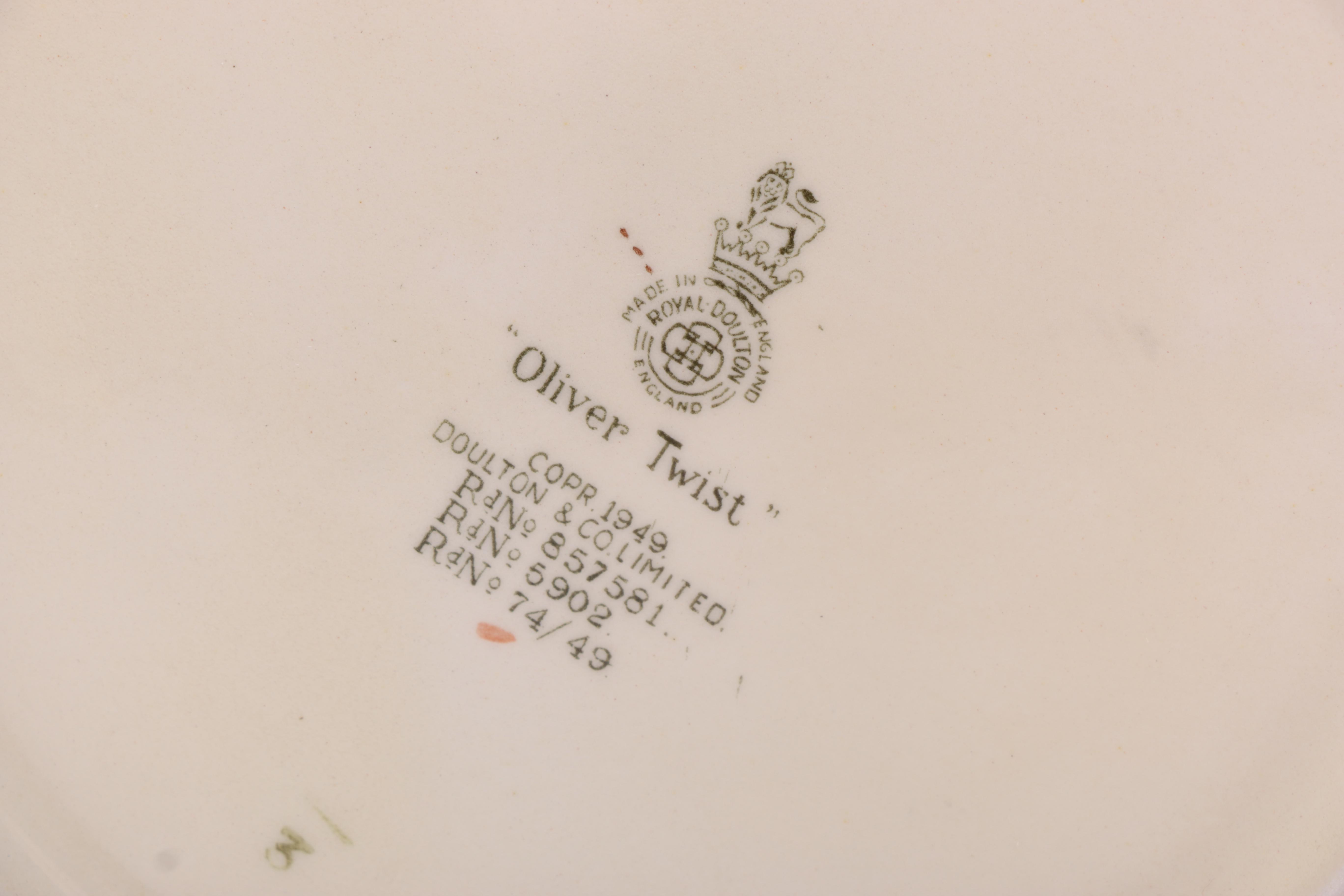 1949 Royal Doulton "Oliver Twist" Mug