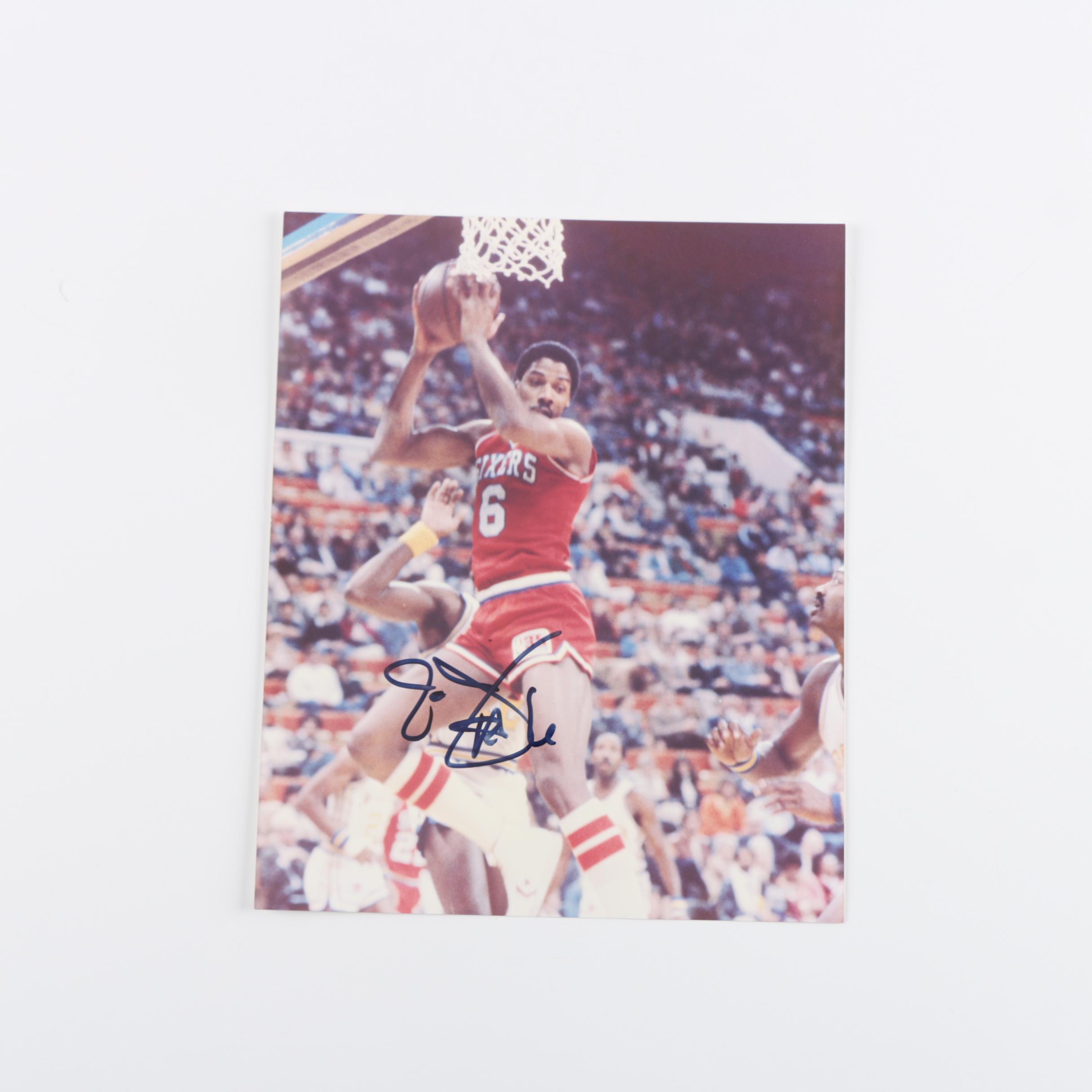 Julius Erving Autographed Photograph