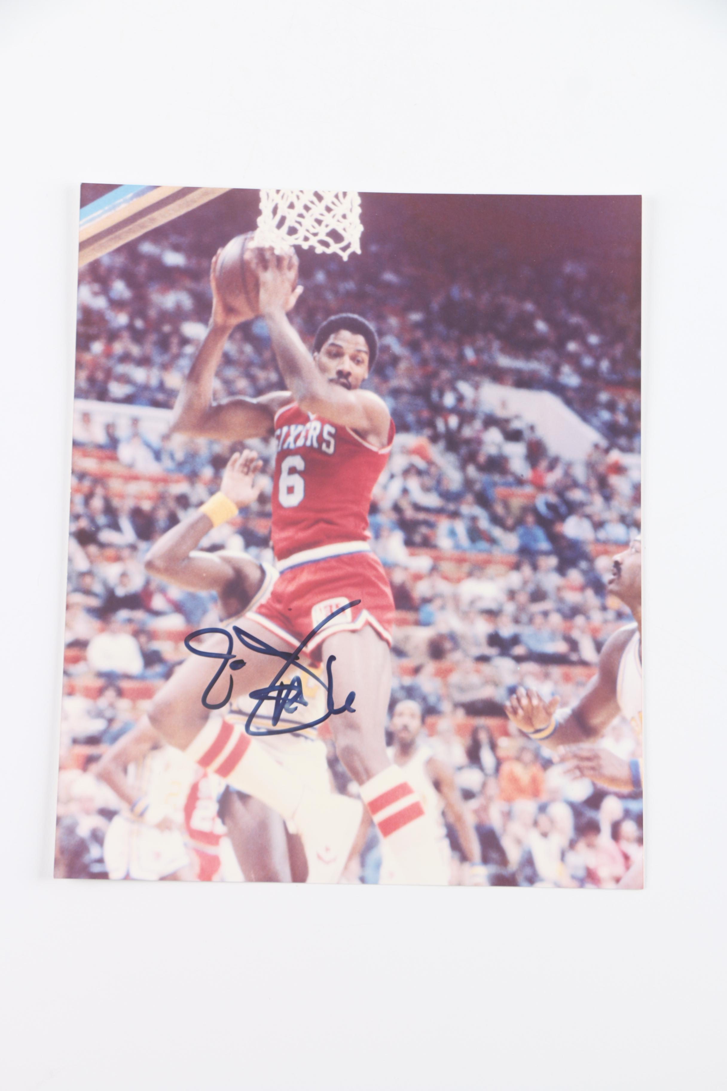 Julius Erving Autographed Photograph