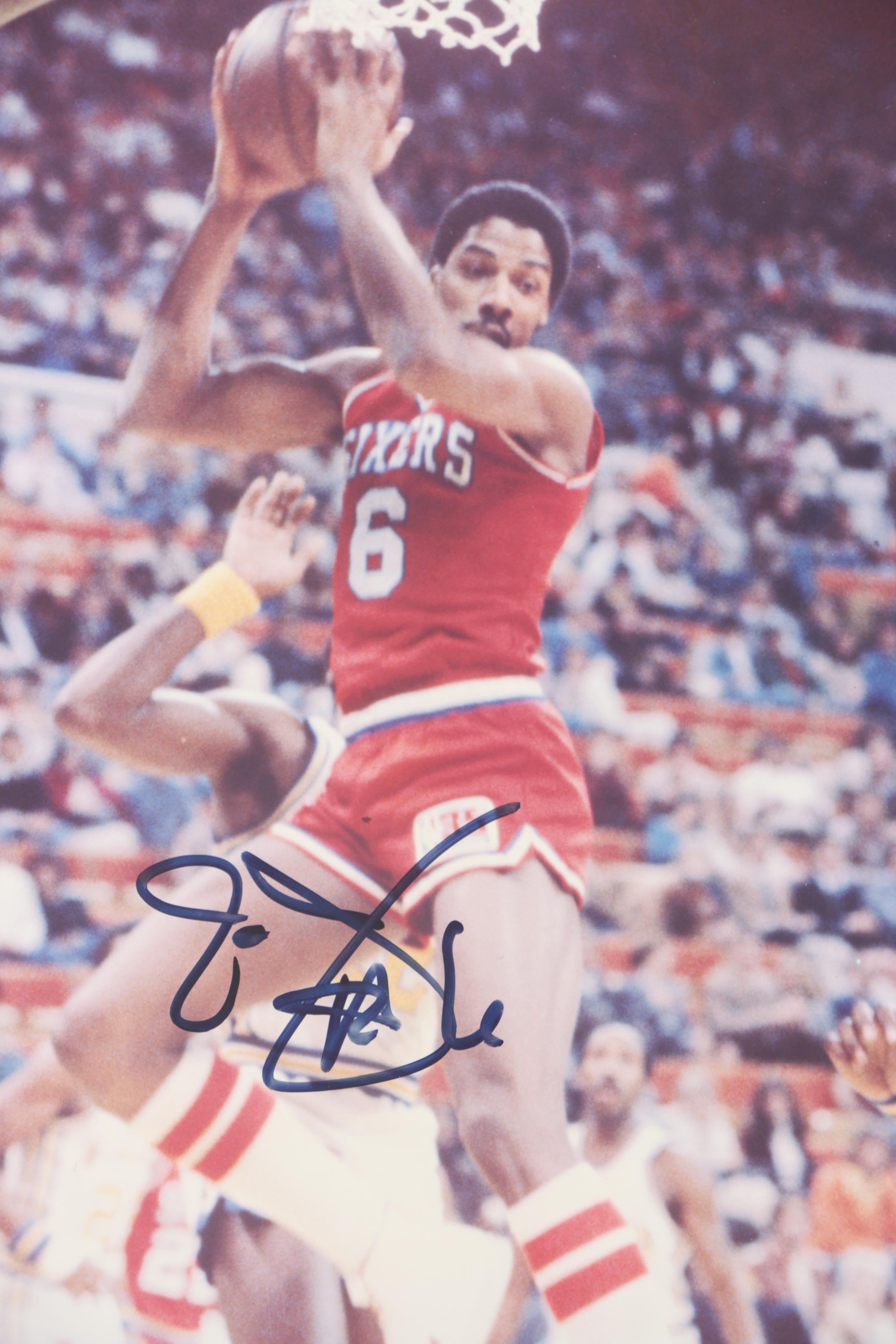 Julius Erving Autographed Photograph