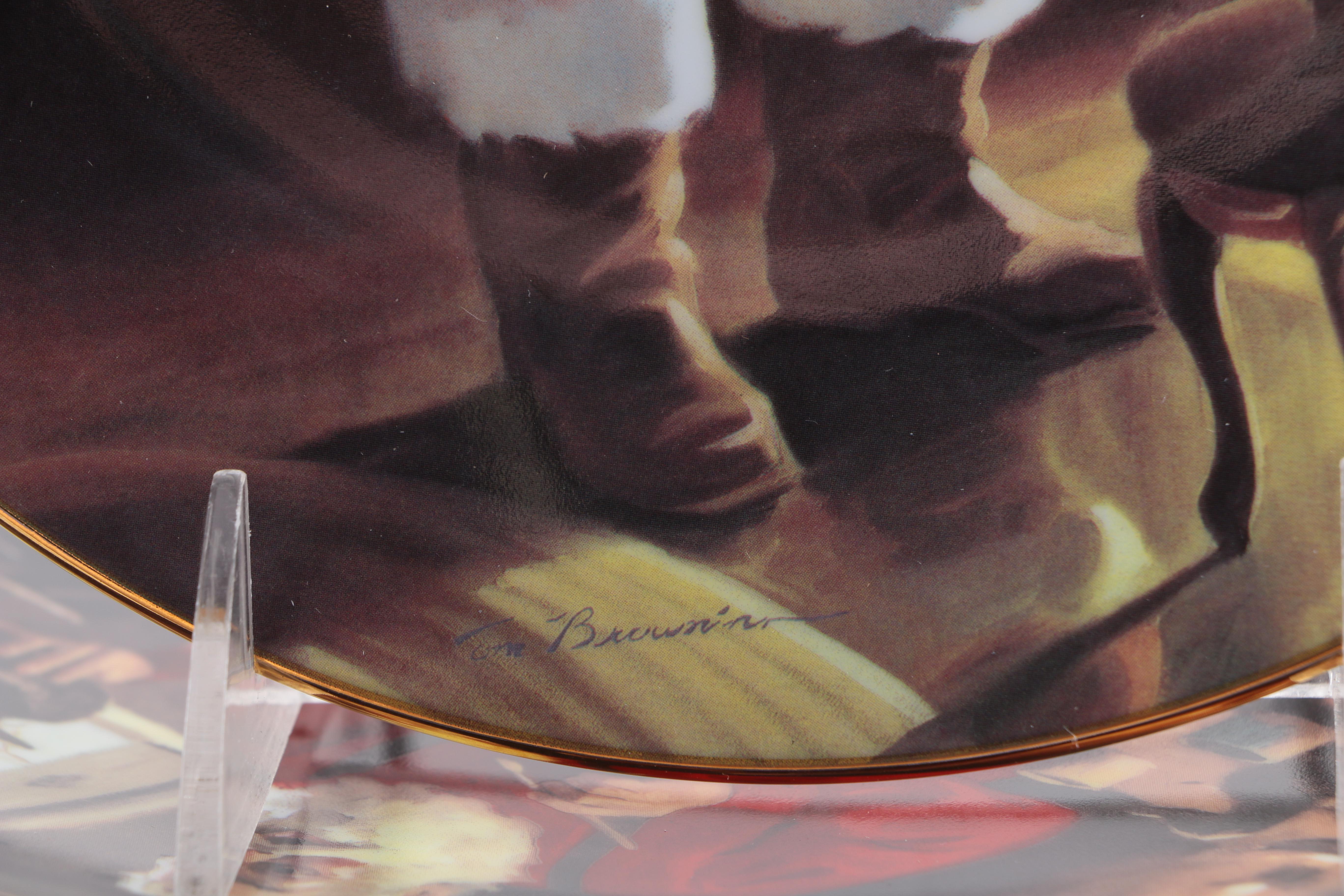 Knowles "Santa's Christmas" Plates