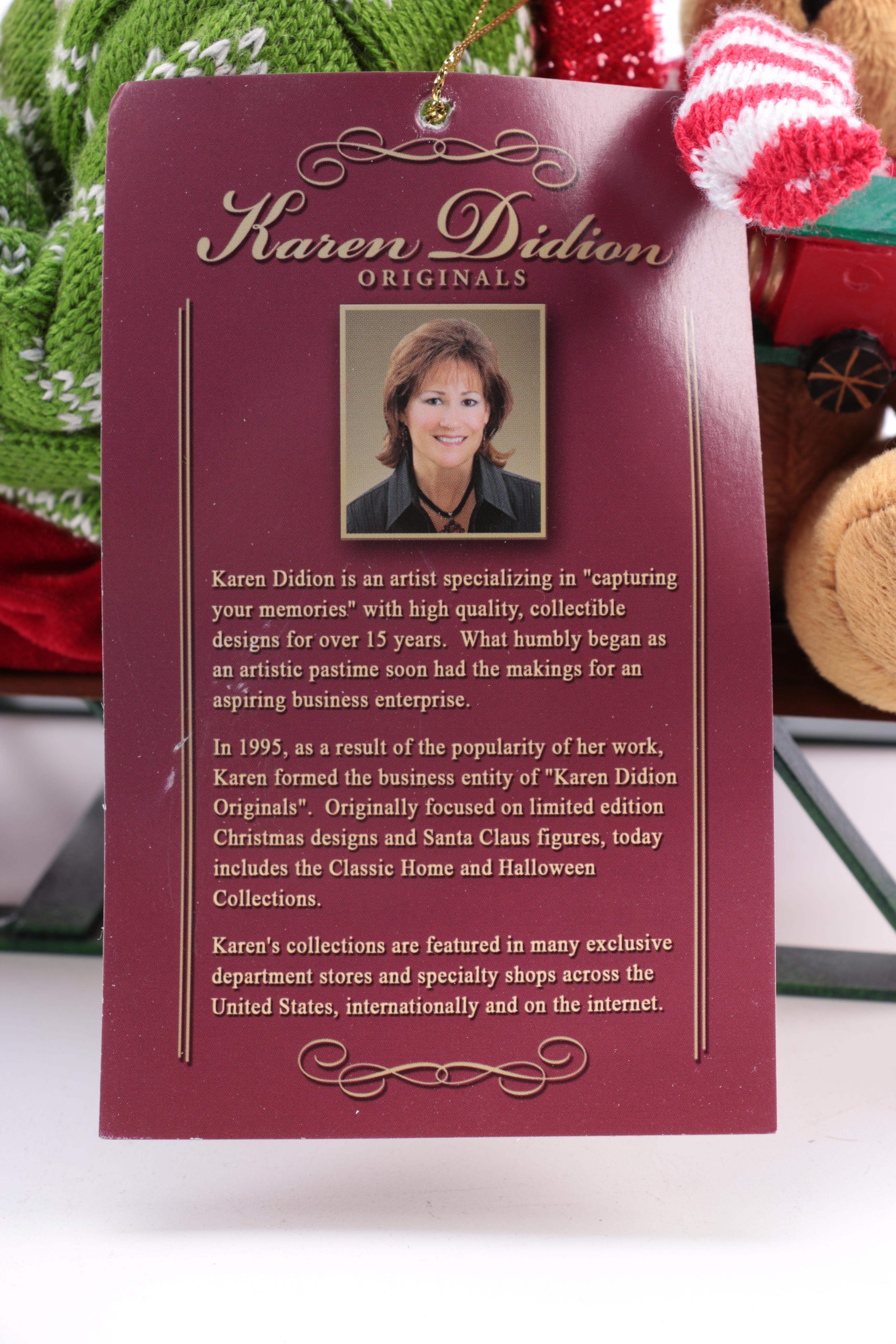 Karen Didion Originals Holiday Figurines