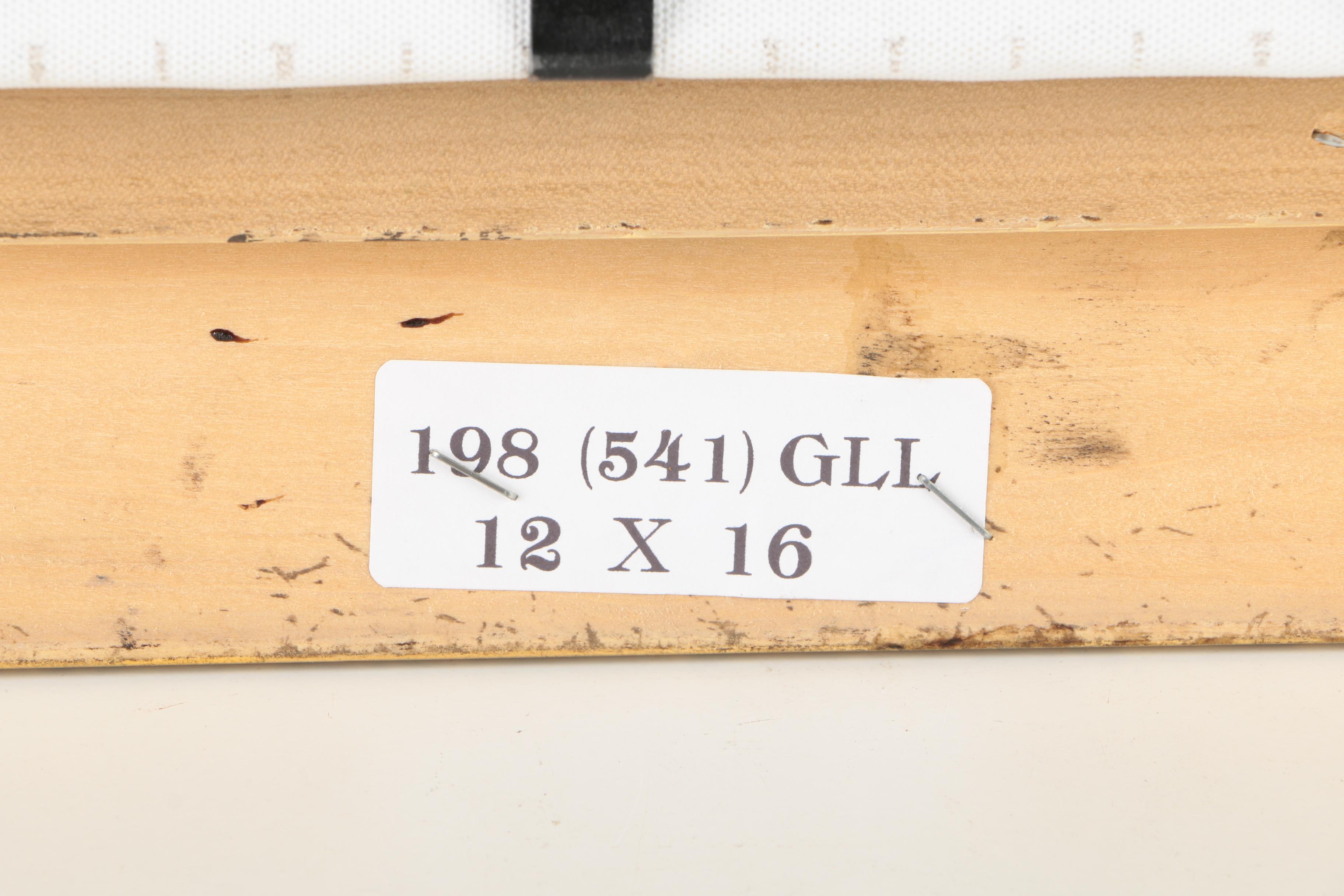 C. Nash Oil Painting on Canvas of City Scene