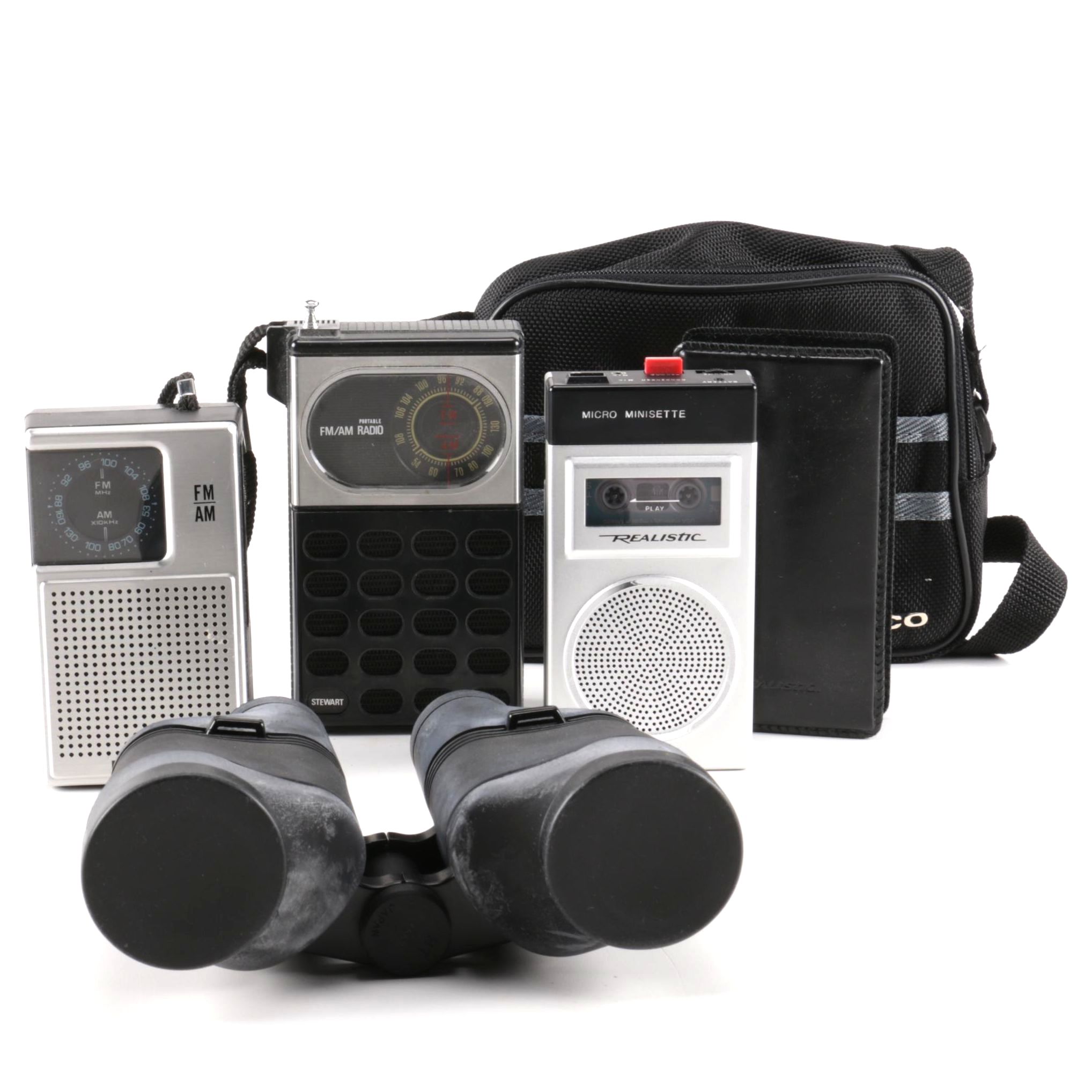 Binoculars and Radios