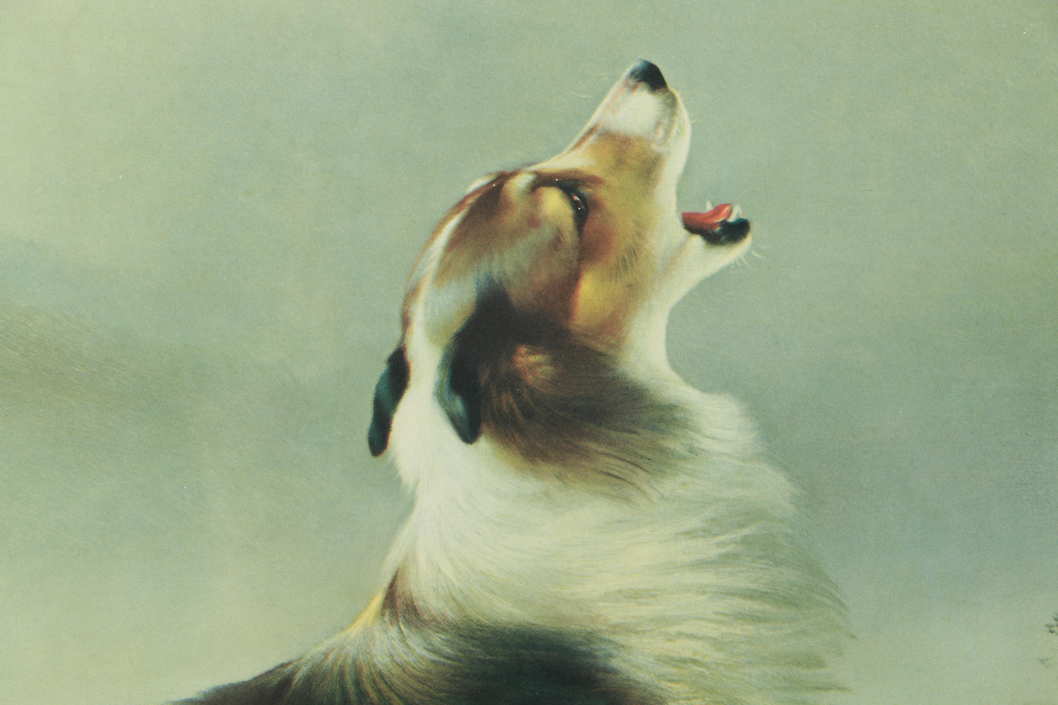 Offset Lithograph After Walter Hunt's "Found"