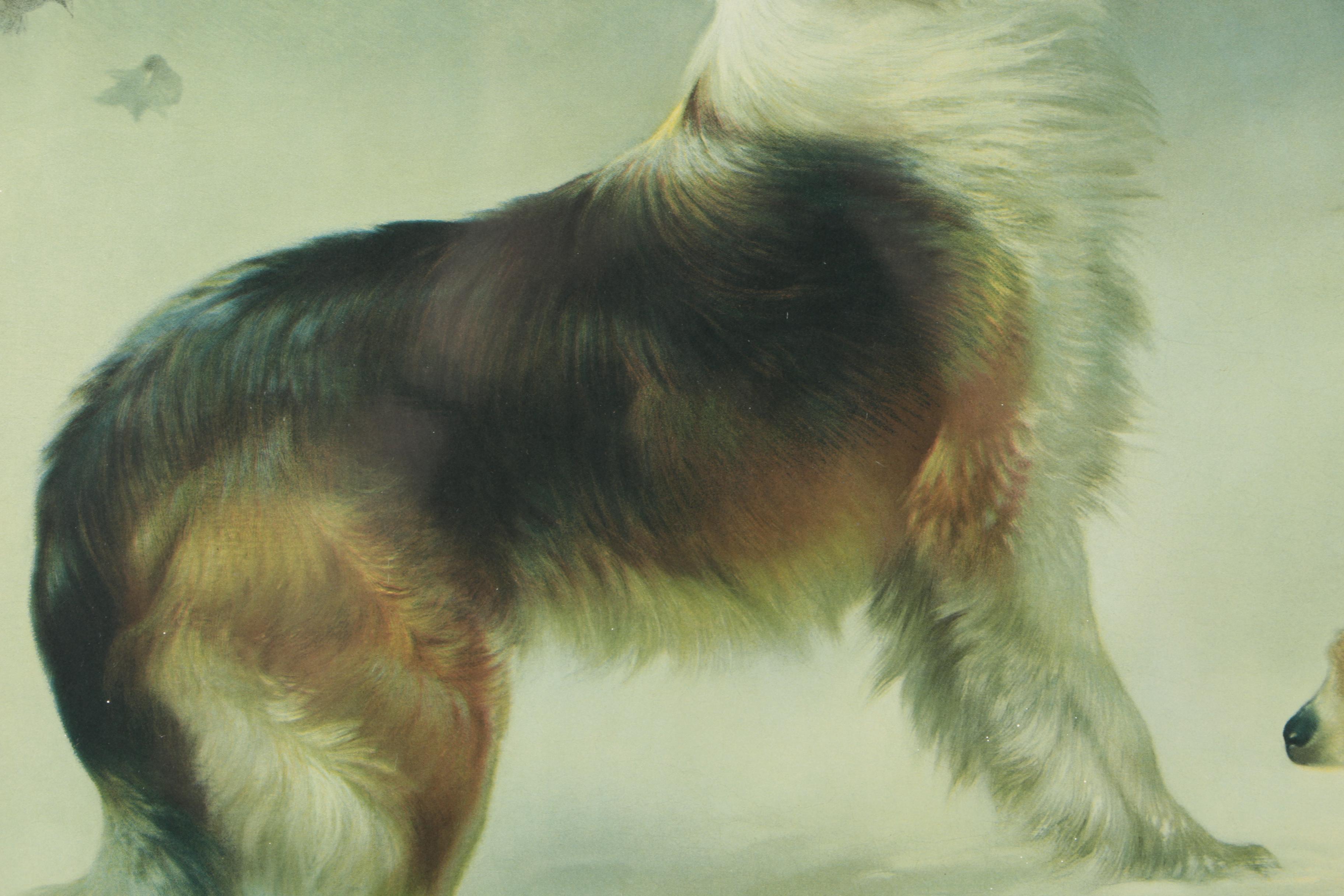 Offset Lithograph After Walter Hunt's "Found"