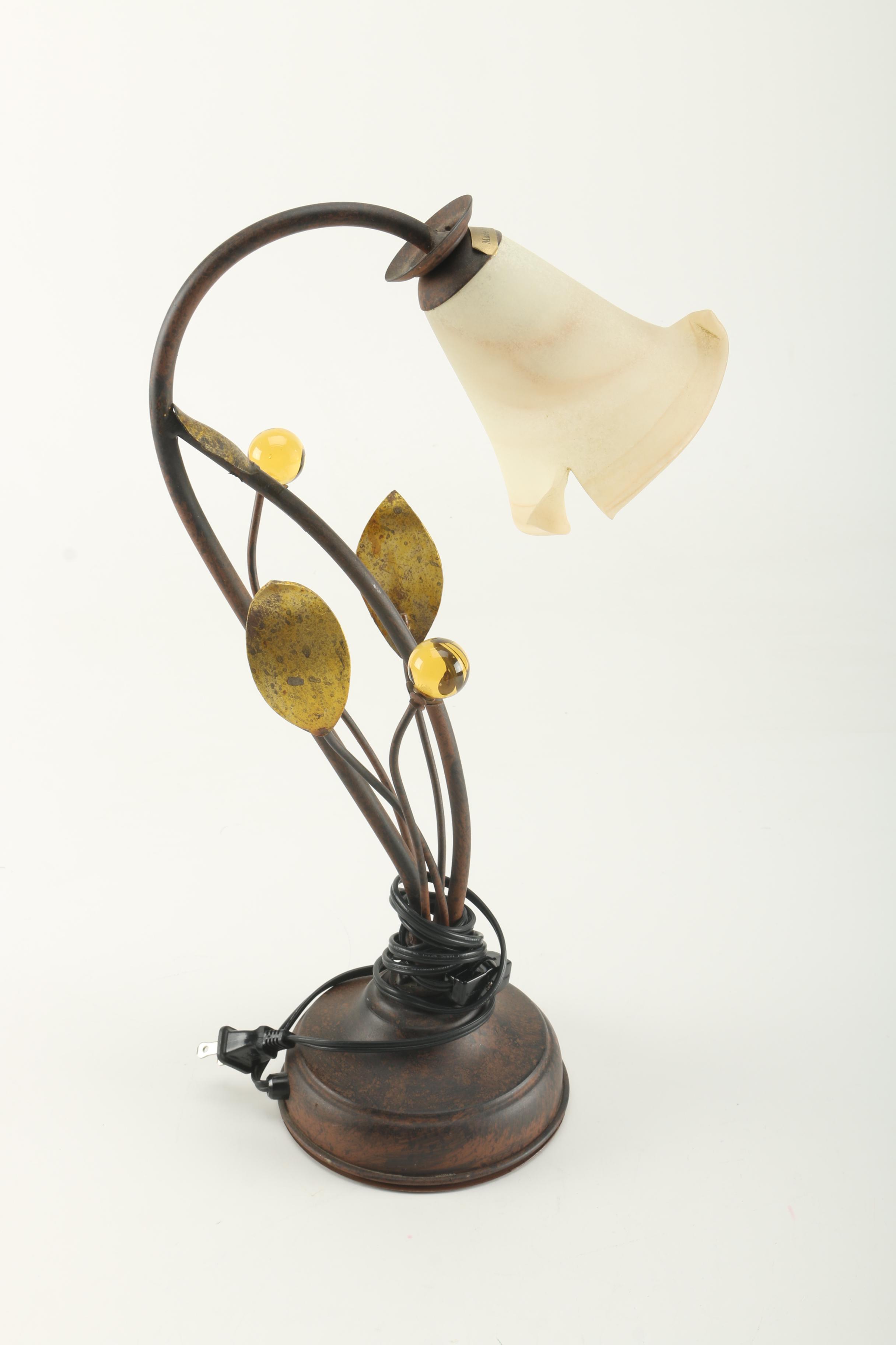 Italian Goose Neck Study Lamp
