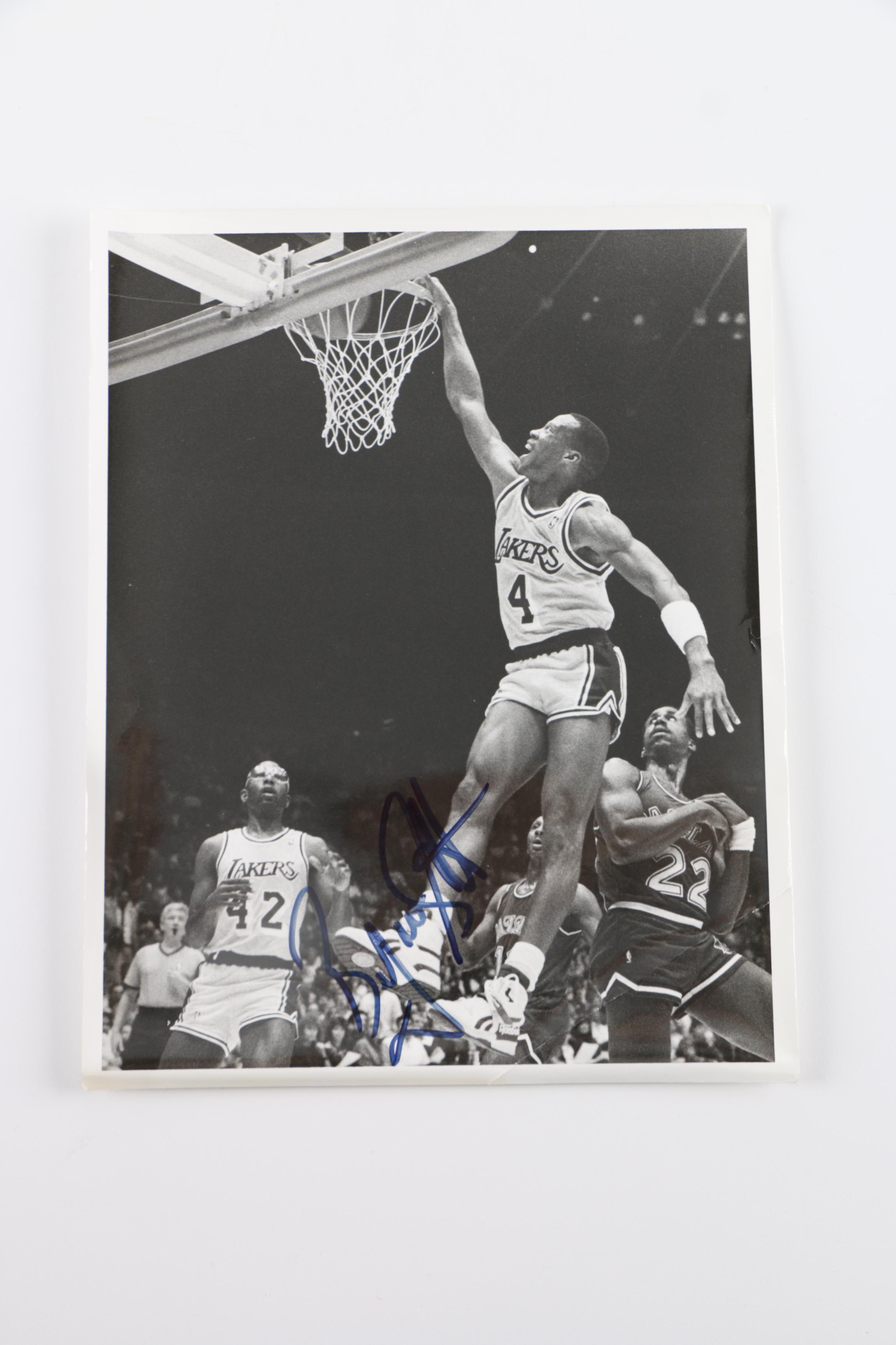 Signed Byron Scott Photos