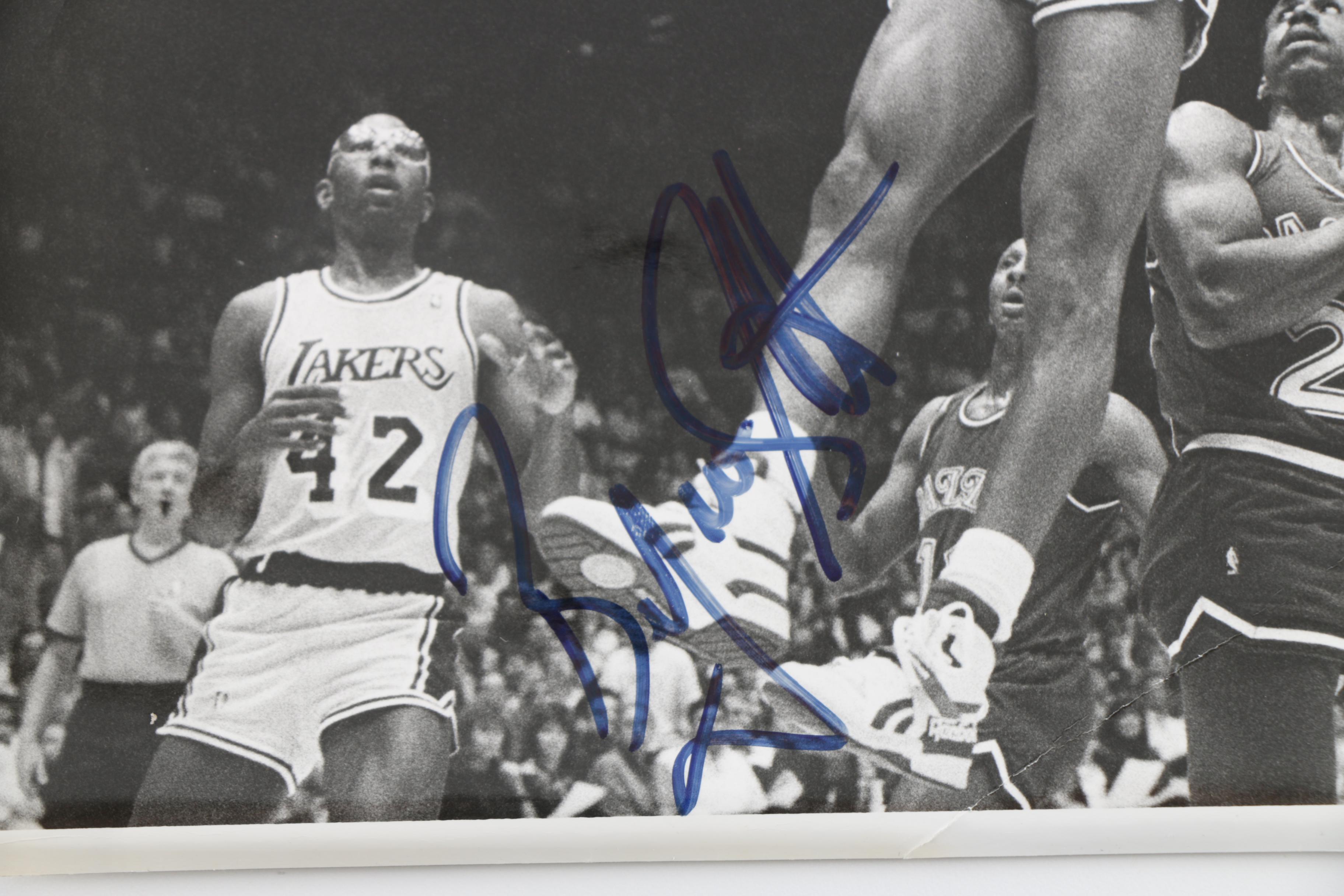 Signed Byron Scott Photos