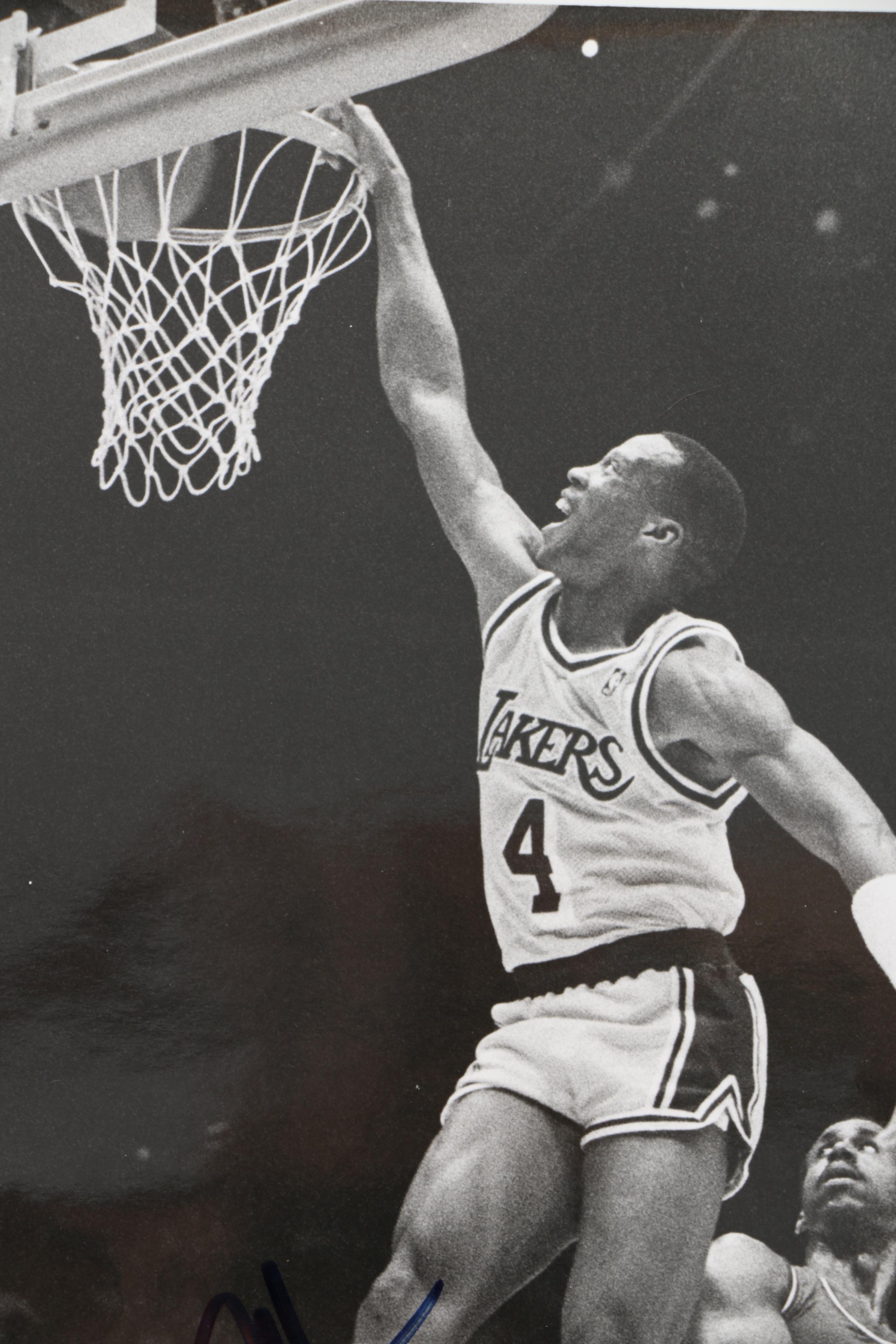 Signed Byron Scott Photos