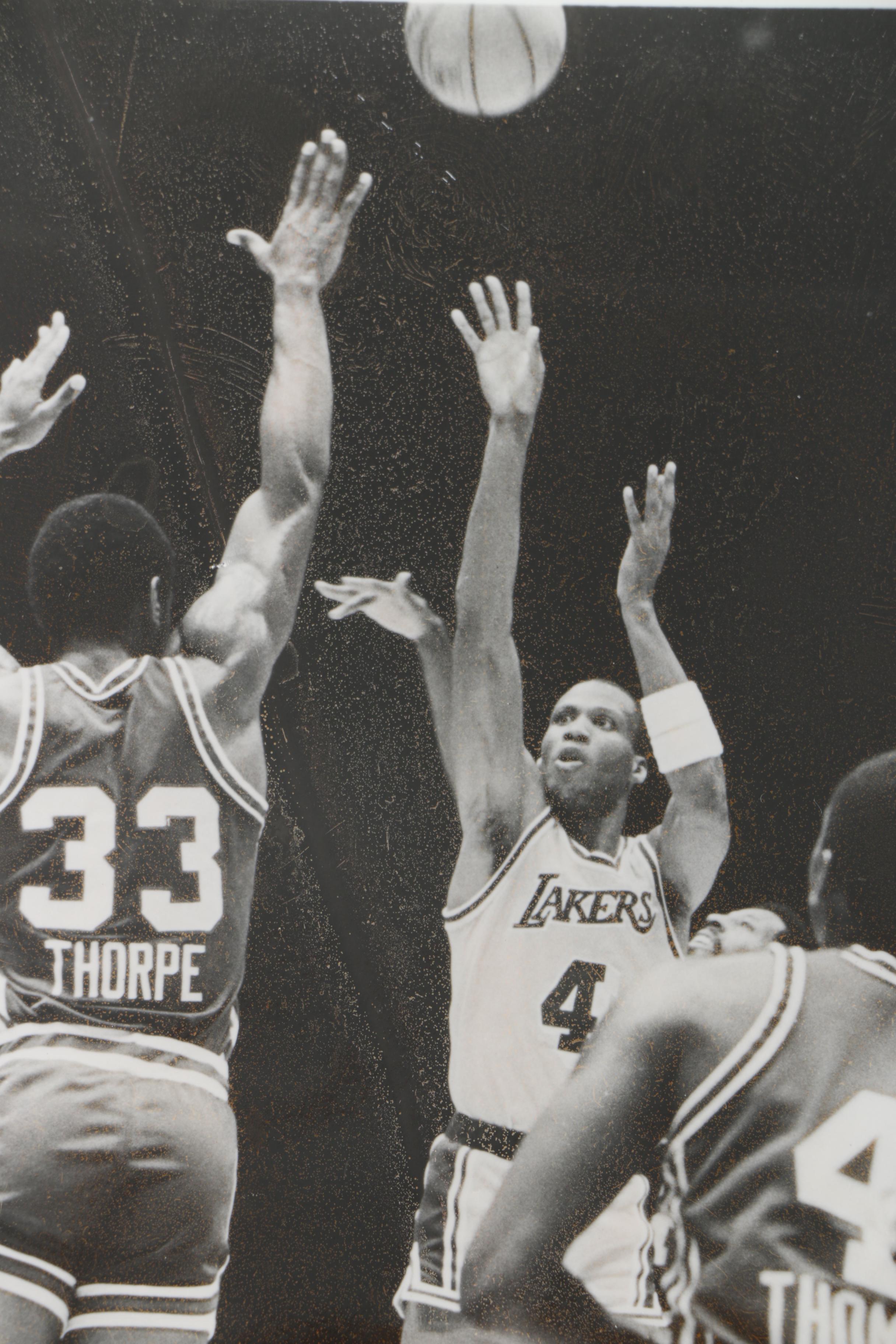 Signed Byron Scott Photos