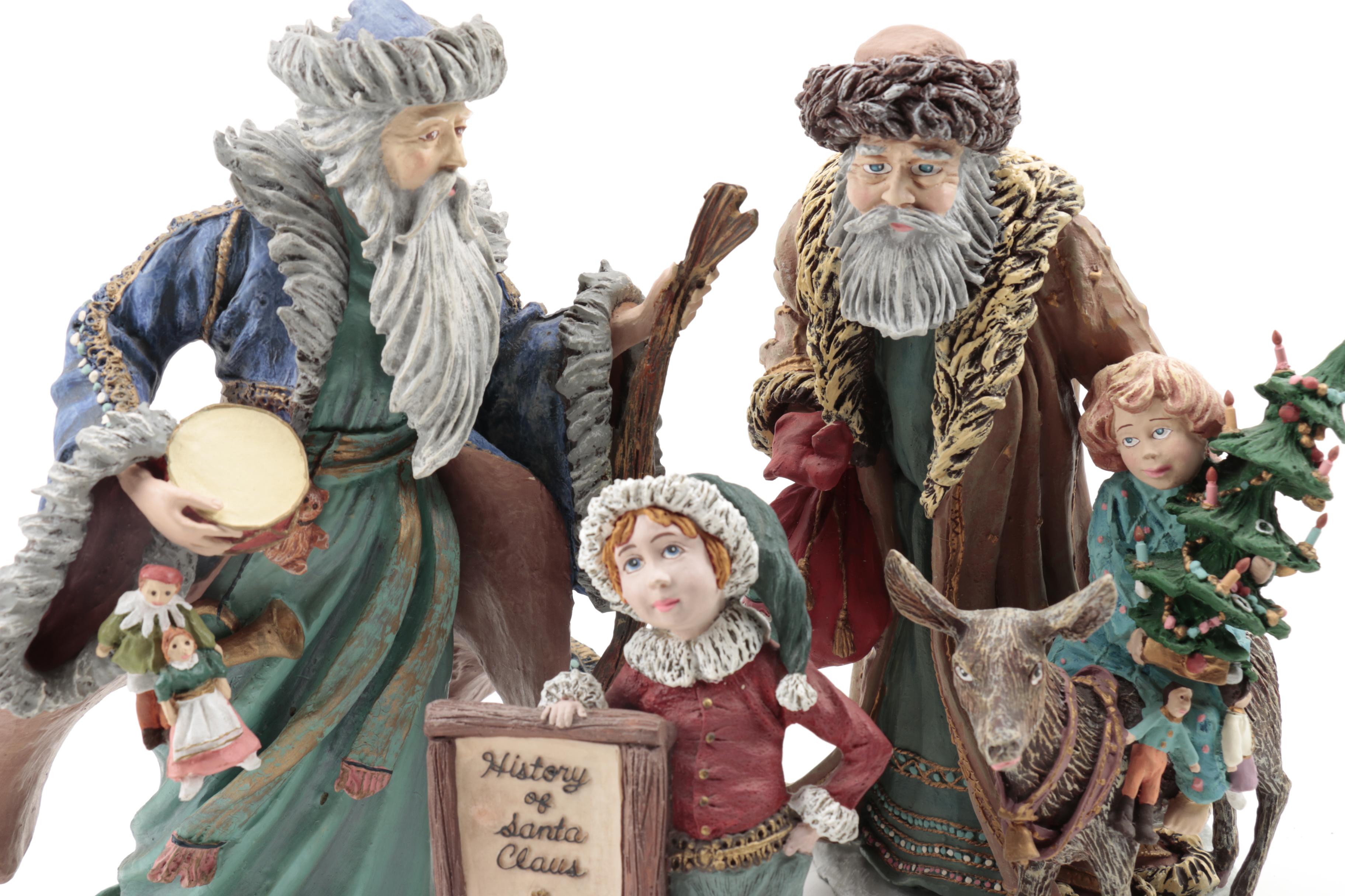 Duncan Royale "History of Santa Claus" Figures