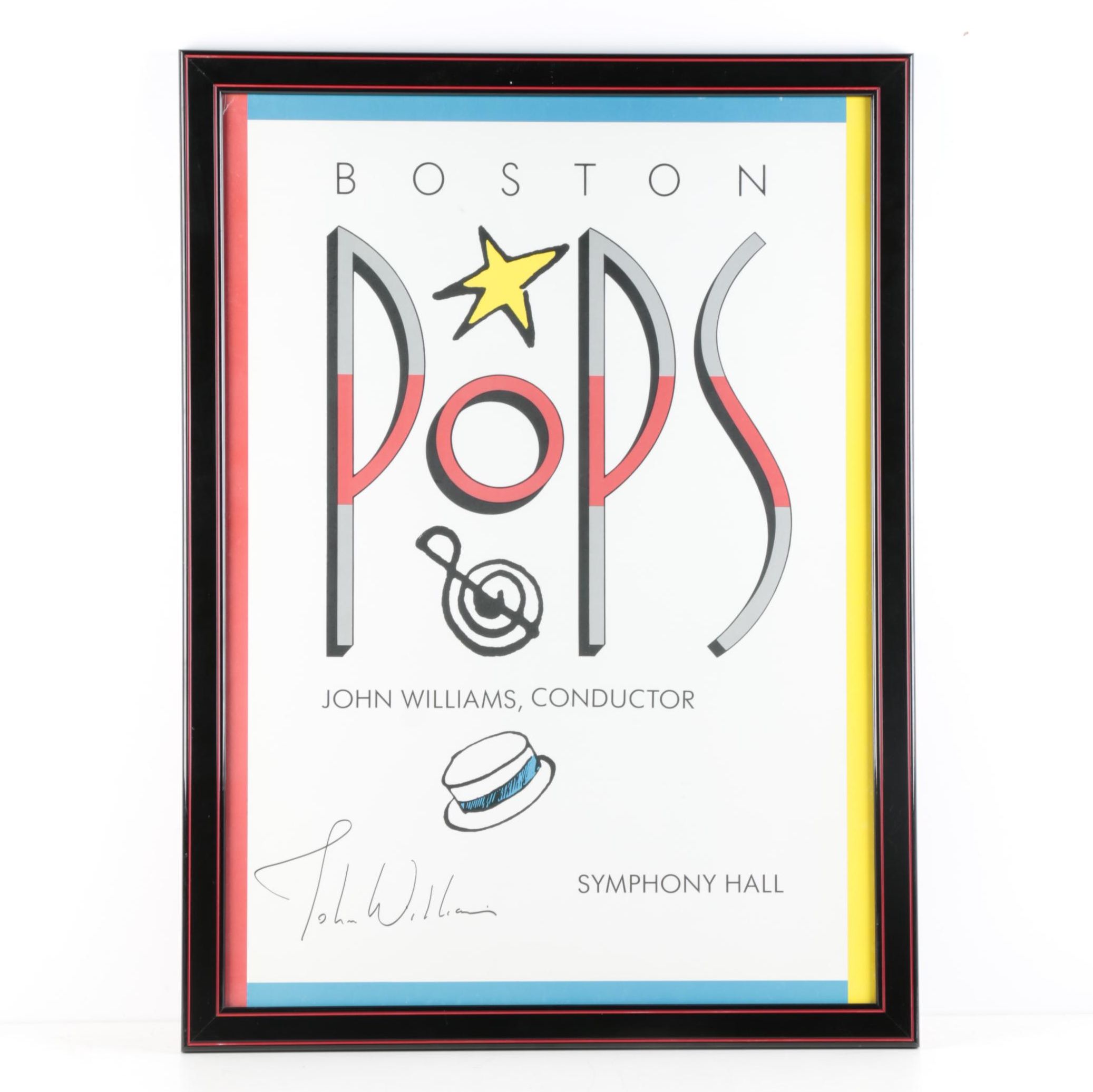Lithograph Poster for the Boston Pops