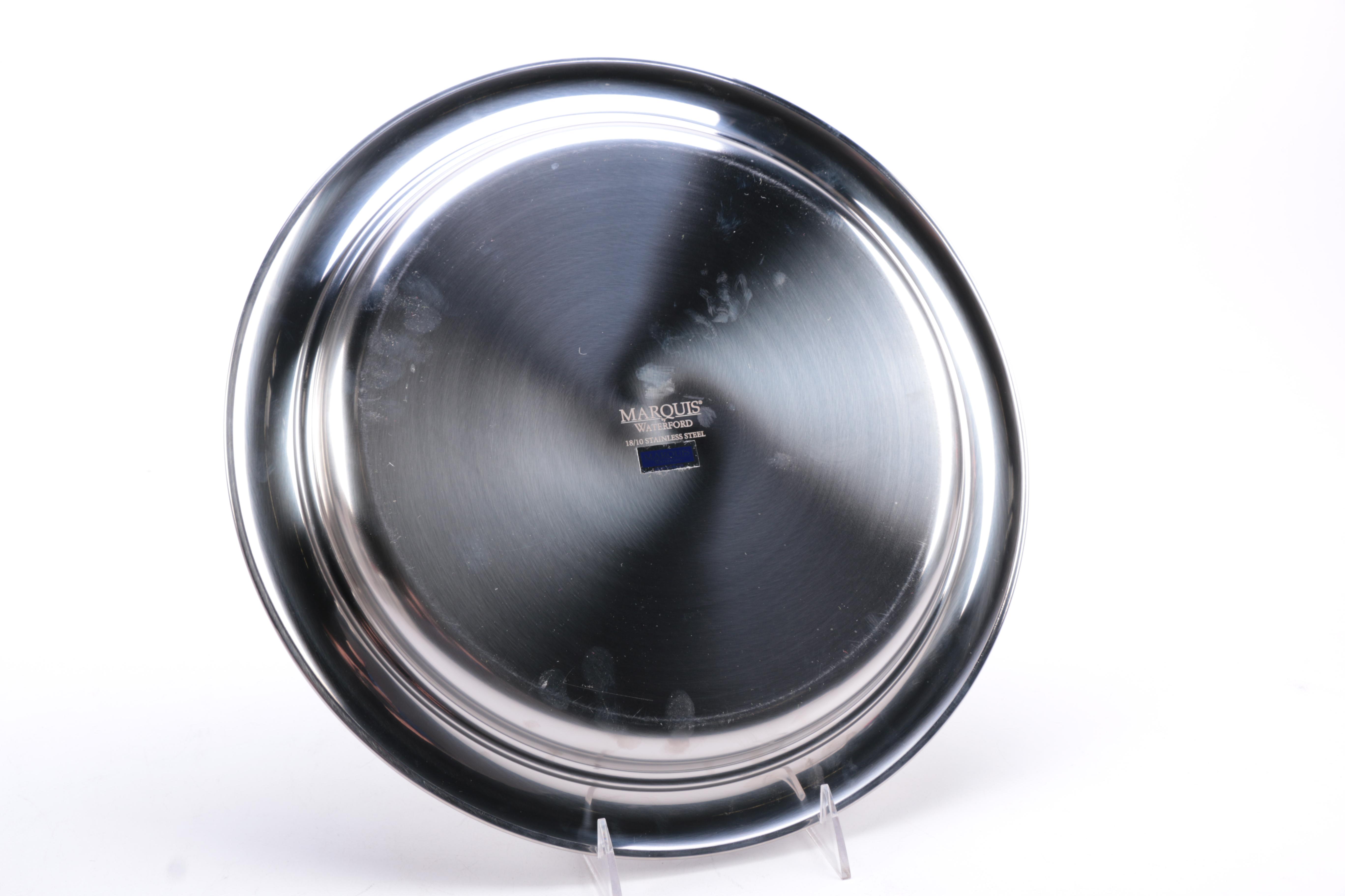 Marquis by Waterford "Polka Dot" Stainless Steel Barware Set