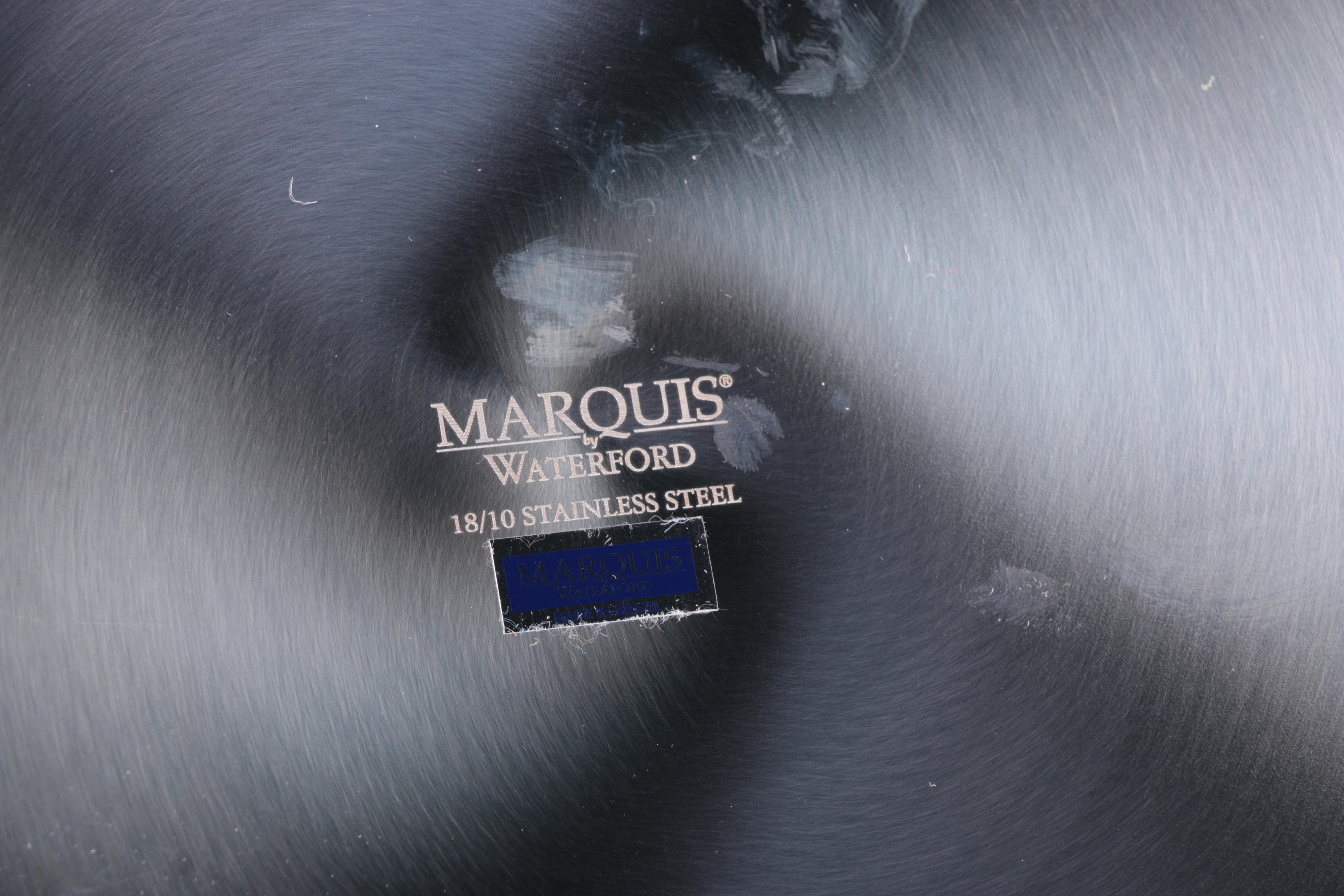 Marquis by Waterford "Polka Dot" Stainless Steel Barware Set