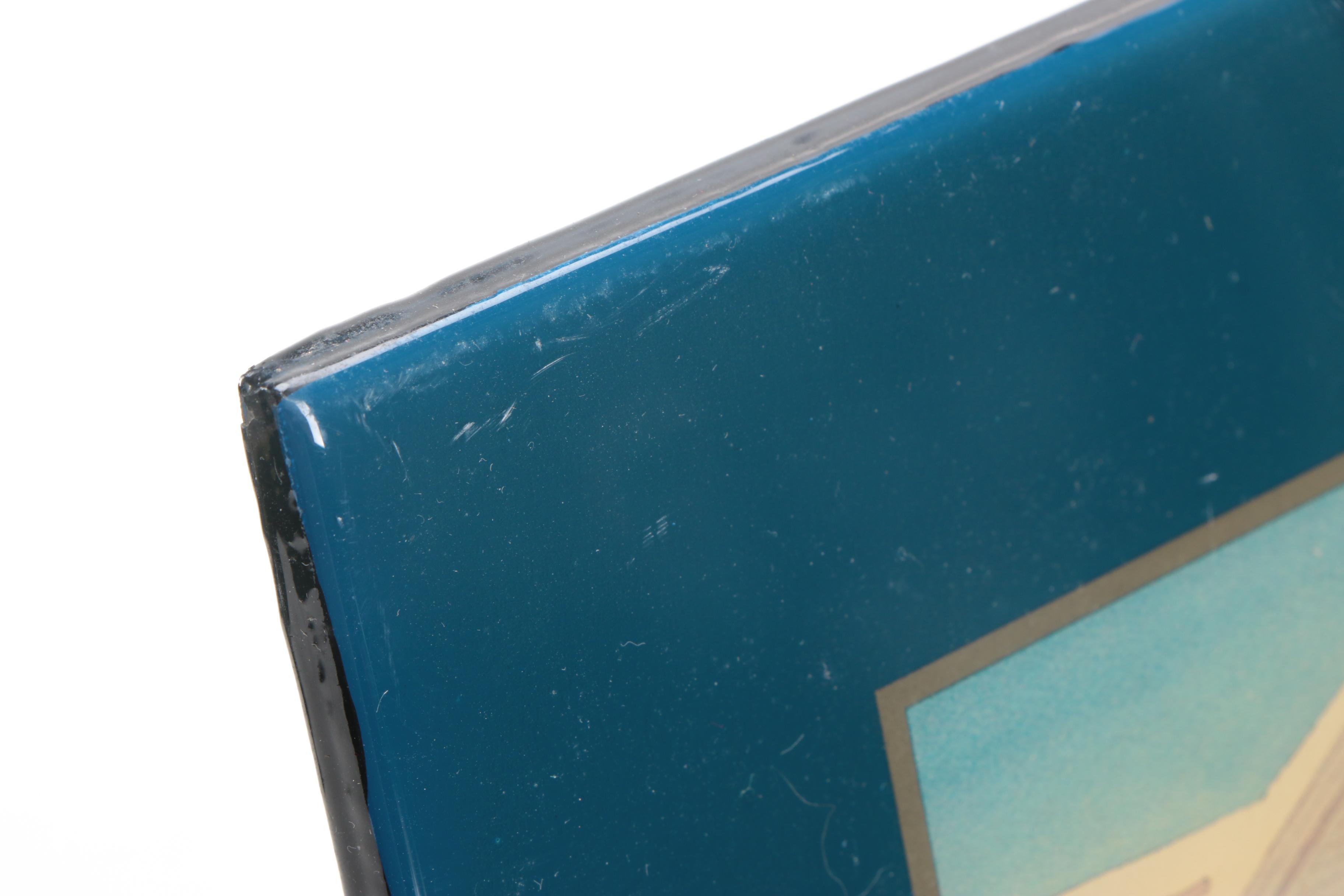 Ceramic Tiles With Offset Lithographs After Robert and Michele Kennedy